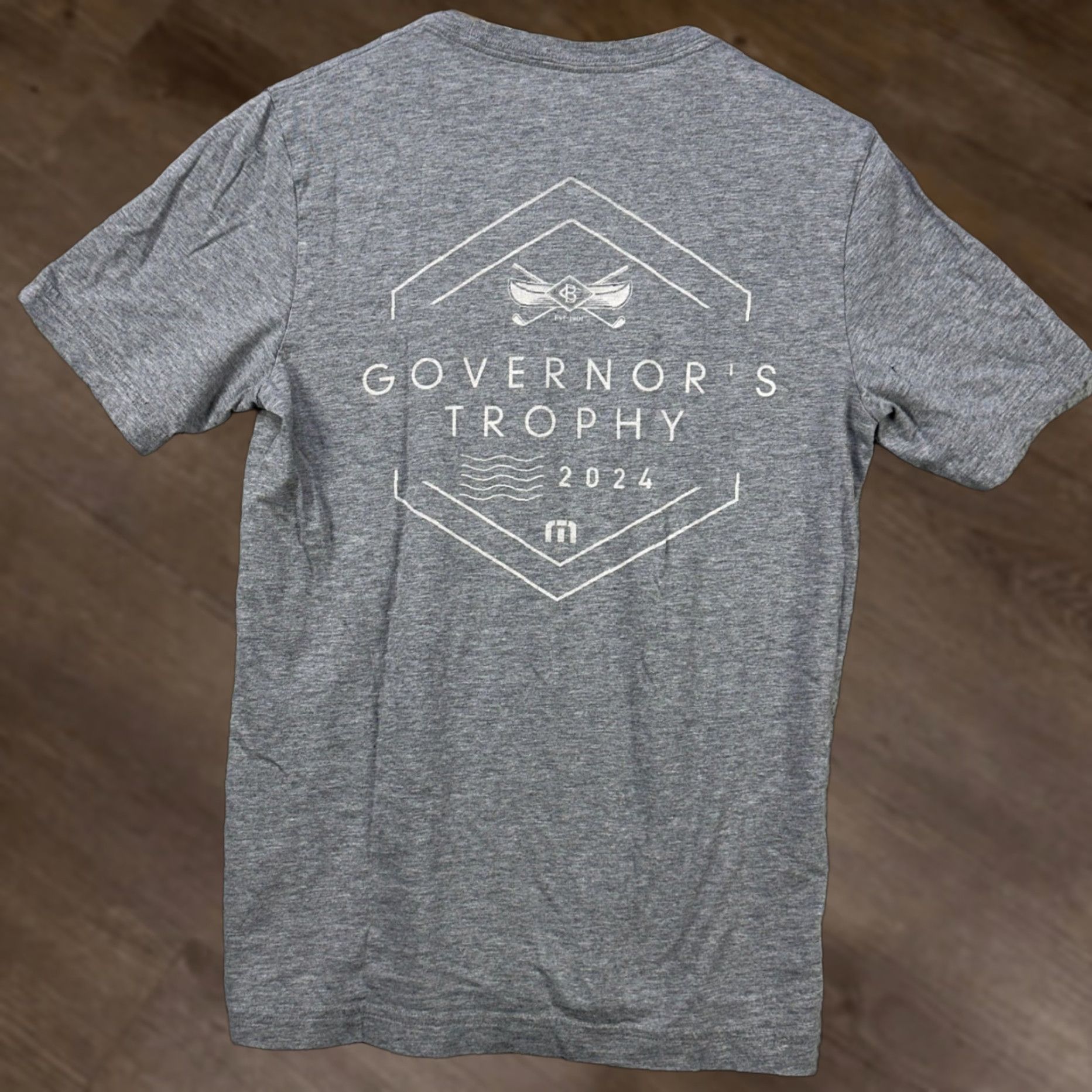 TravisMathew Travis Mathew Pima Cotton T-Shirt Short Sleeve Tee Mens Small Gray Crewneck Golf Size US S / EU 44-46 / 1 - 1 Thumbnail