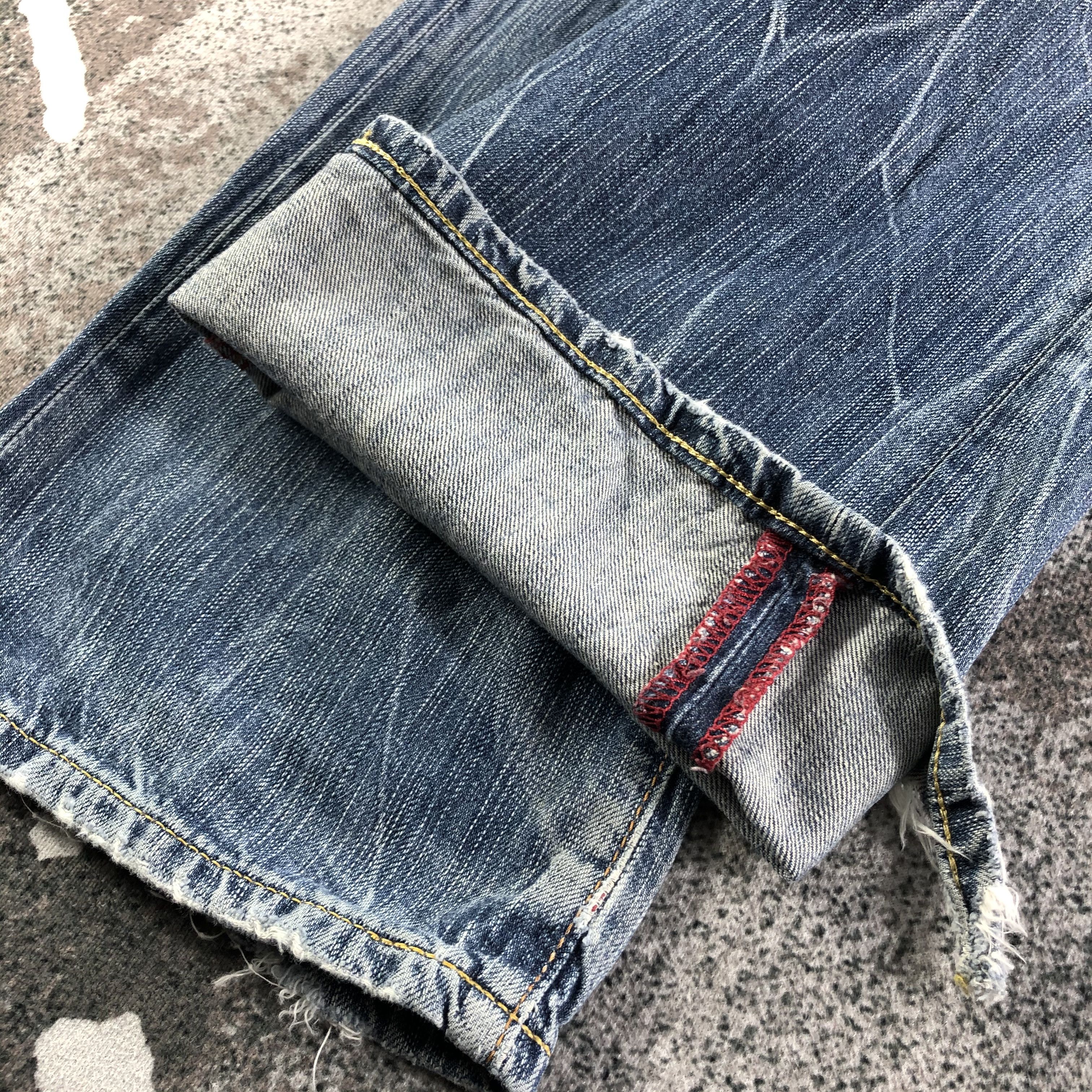 Edwin Vintage Edwin Blue Trip Jeans Faded Blue Denim KJ2353 Size US 32 / EU 48 - 7 Thumbnail
