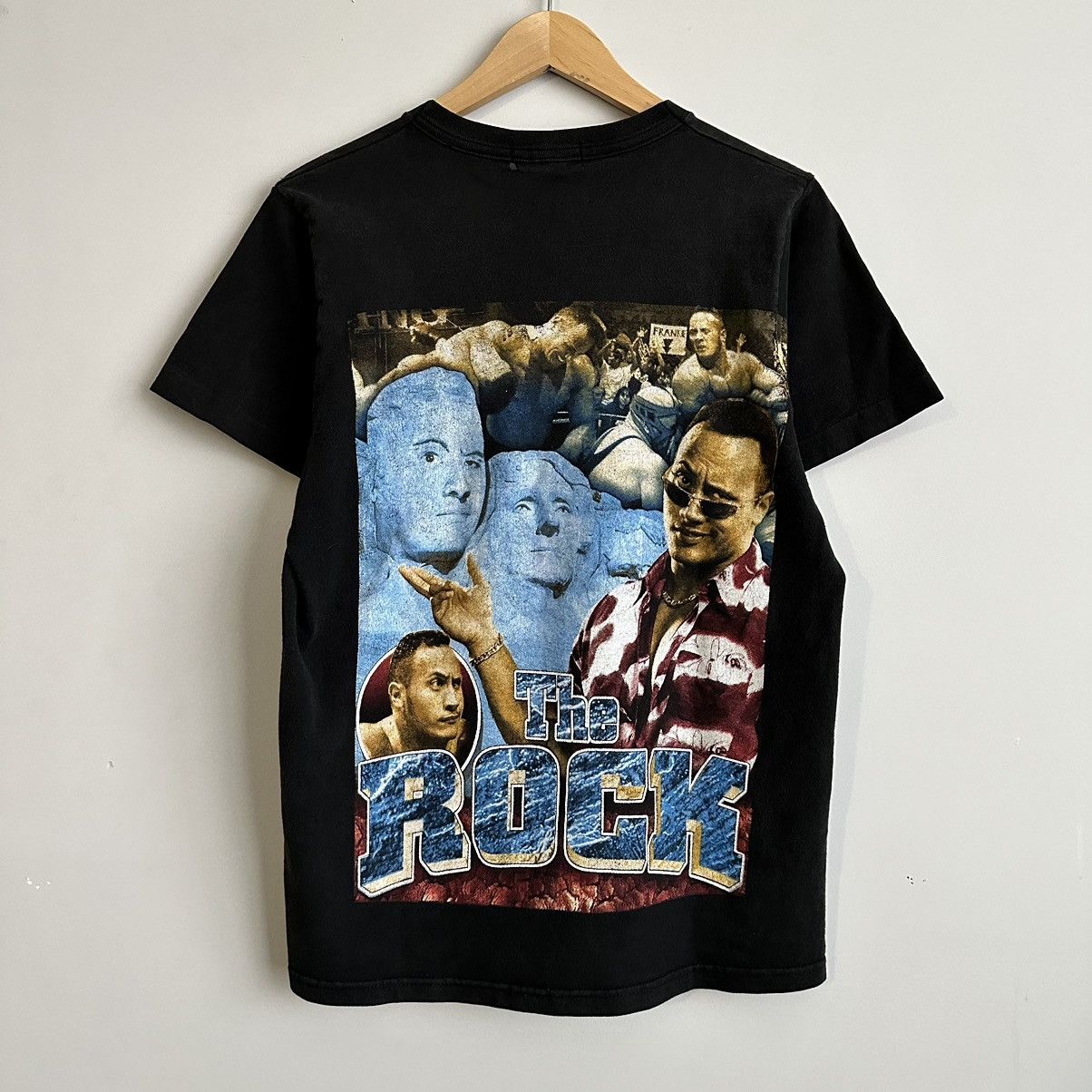 Rap Tees × Vintage Vintage 90s The Rock Rap Tee Size US M / EU 48-50 / 2 - 2 Thumbnail