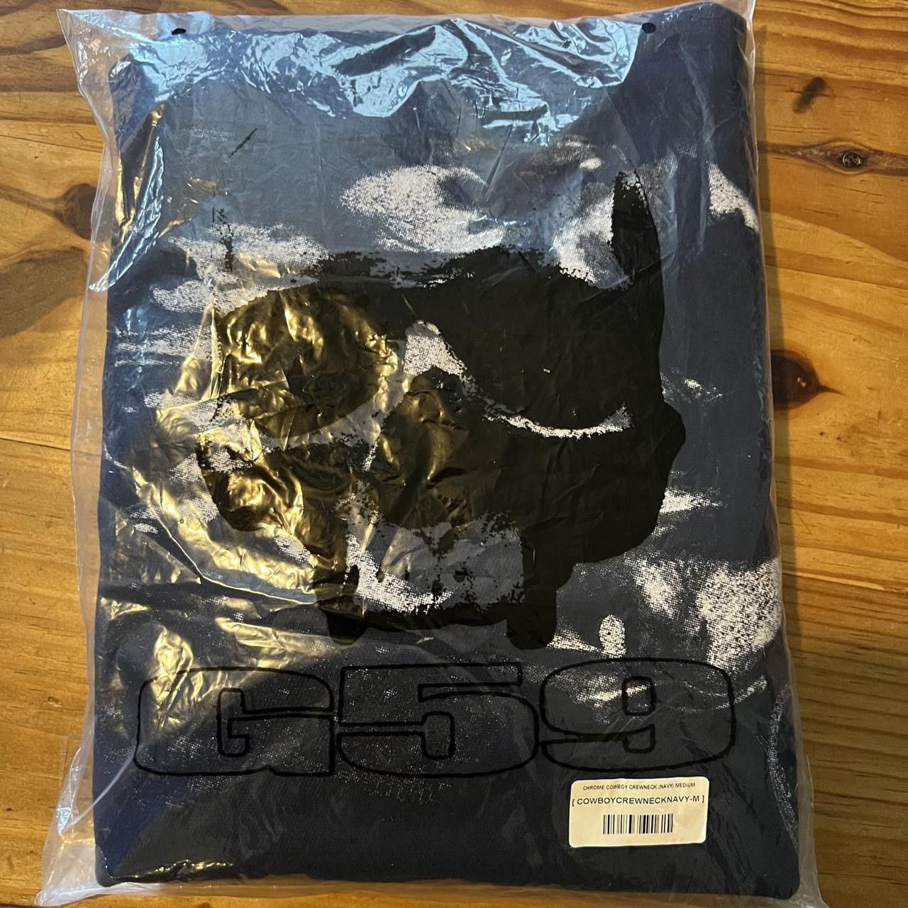G59 Records CHROME COWBOY CREWNECK (NAVY) M Size US M / EU 48-50 / 2 - 5 Thumbnail