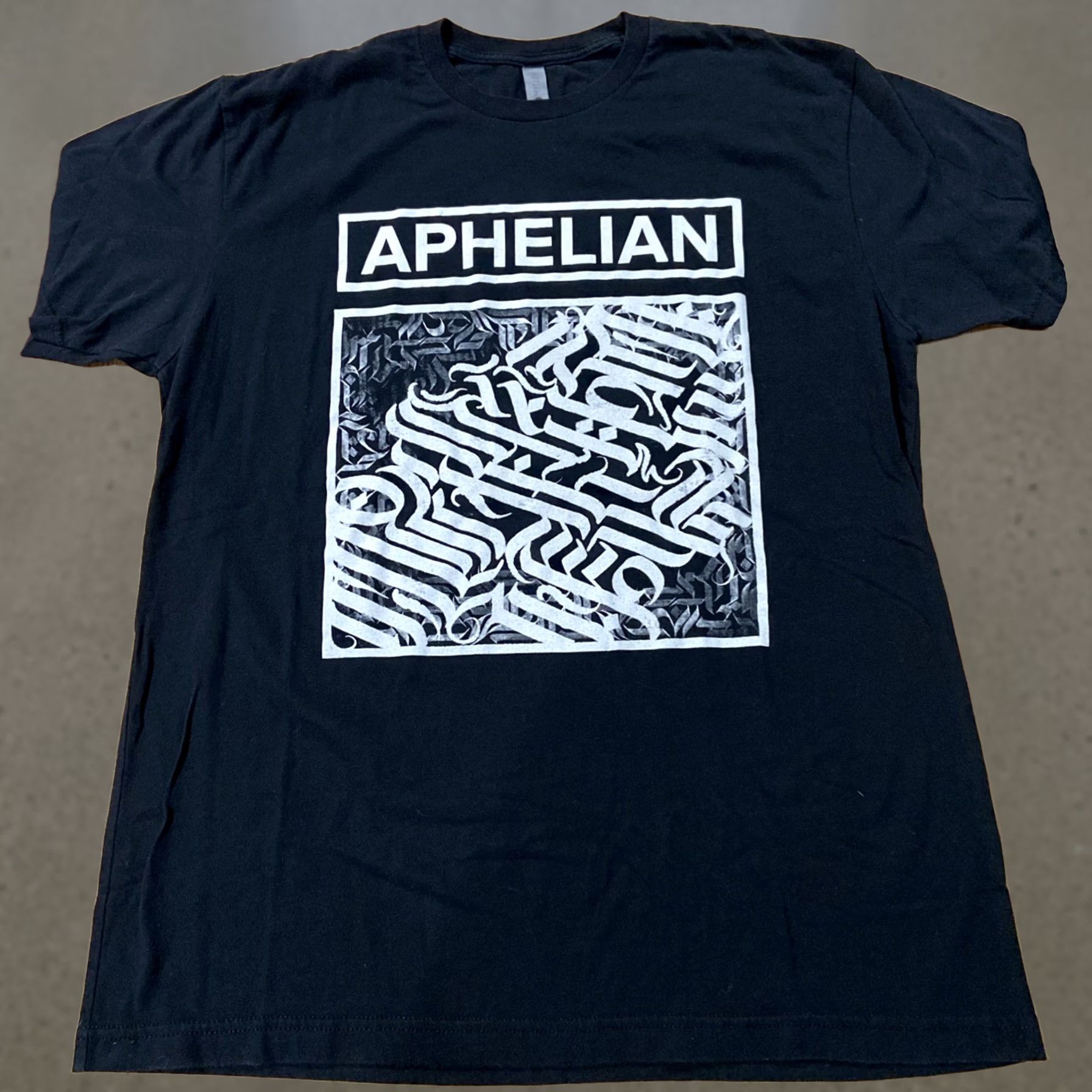 Vintage Aphelian Shirt Large Black Men T-Shirt Metal Band Vintage? Size US L / EU 52-54 / 3 - 1 Thumbnail