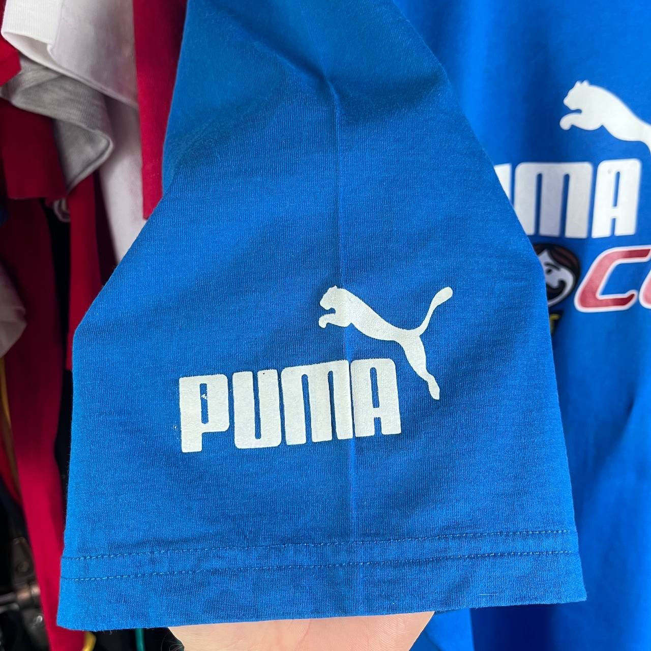 Puma Vintage 90s Puma Street Soccer Cup Tshirt Retro Football Size US XL / EU 56 / 4 - 4 Thumbnail