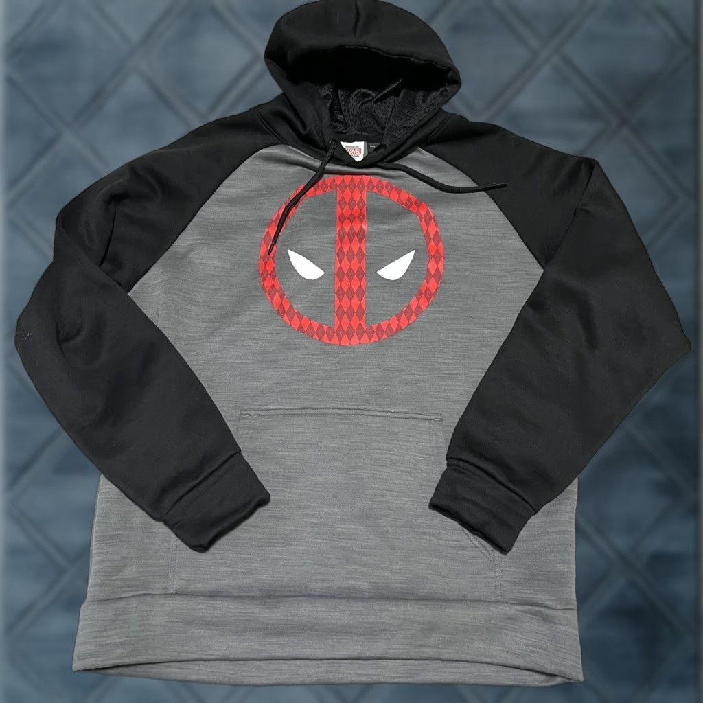 Mad Engine VINTAGE Mad Engine Deadpool Hoodie Mens Sweatshirt Graphic Logo Gray Large Size US L / EU 52-54 / 3 - 1 Thumbnail