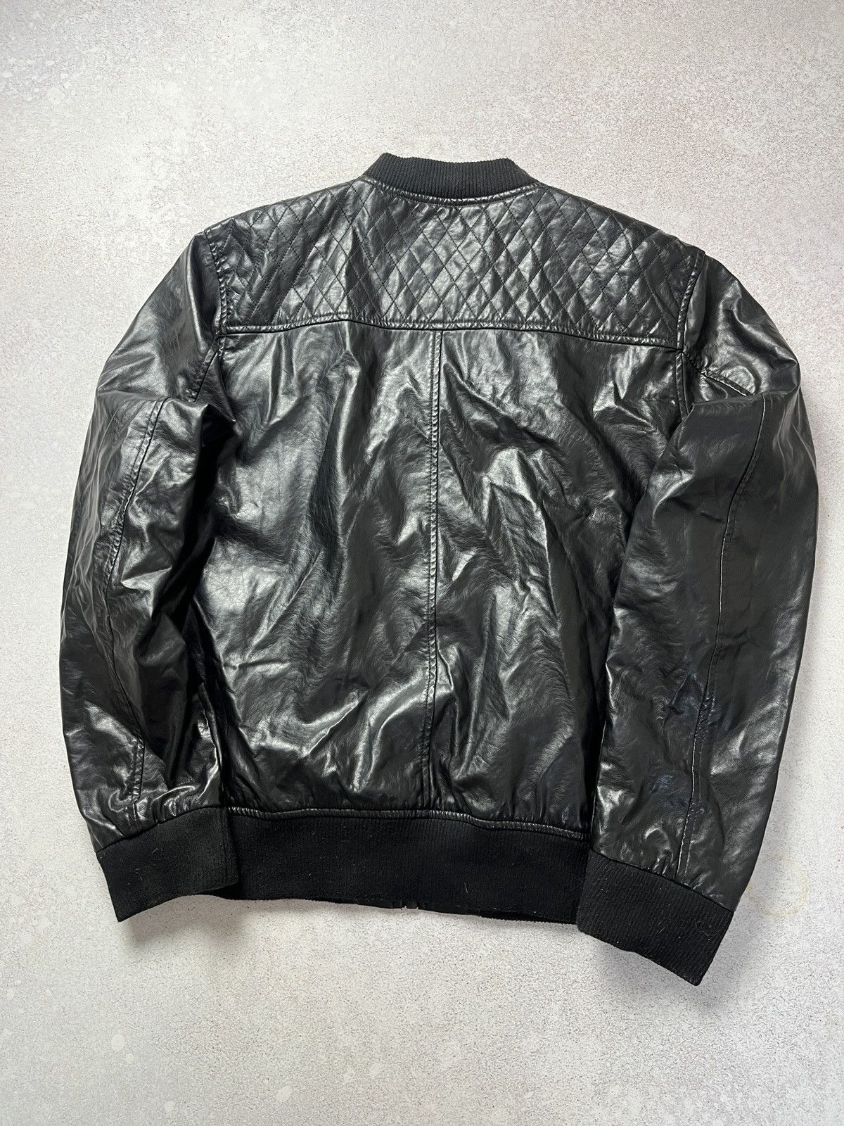 Ecko Unltd. Vintage Ecko Unltd Leather Jacket Vintage & Rare Rhino Size US XXL / EU 58 / 5 - 4 Thumbnail