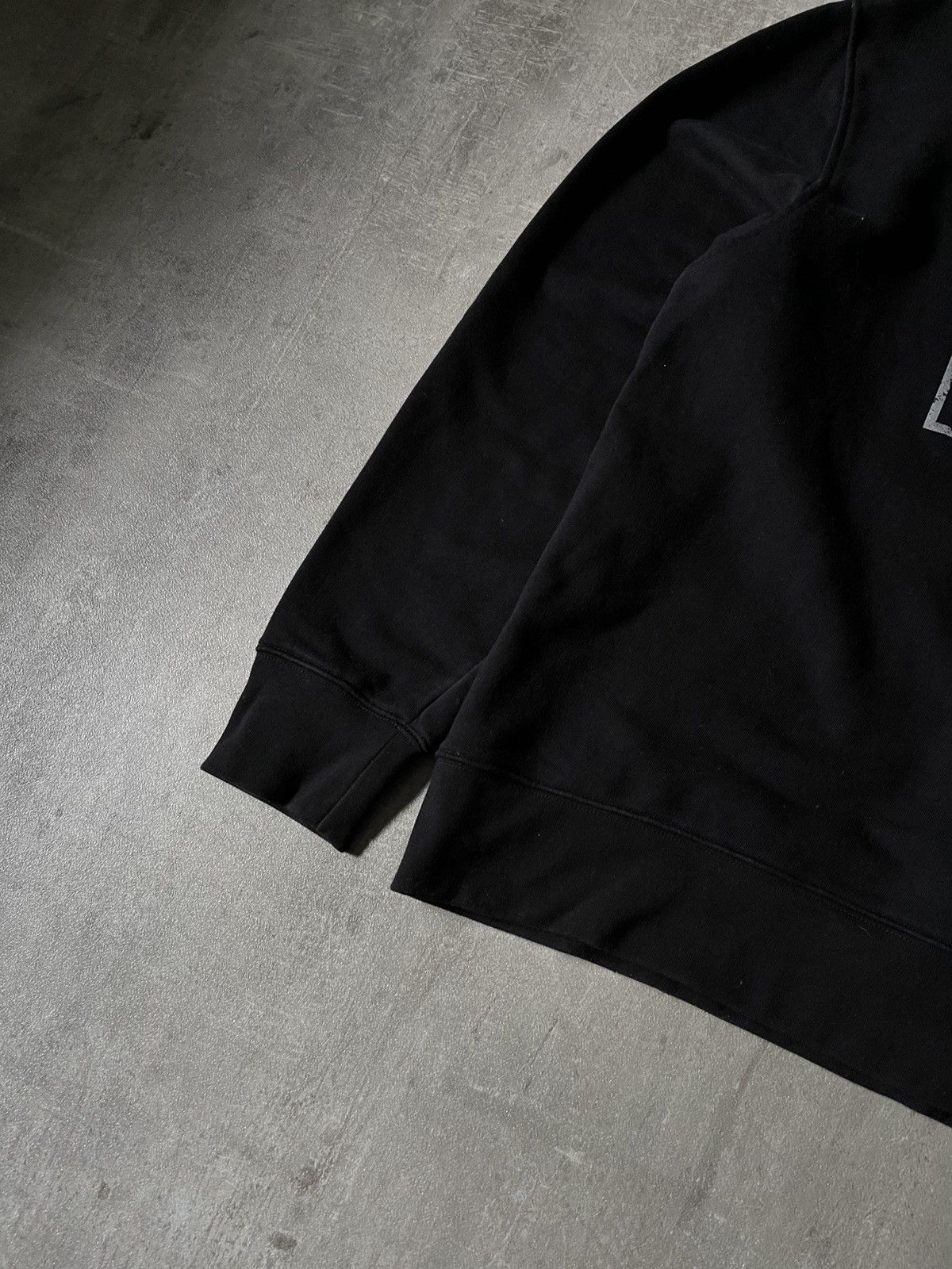 Adidas Y-3 Yohji Yamamoto Adidas black sweatshirt big logo Size US M / EU 48-50 / 2 - 3 Thumbnail