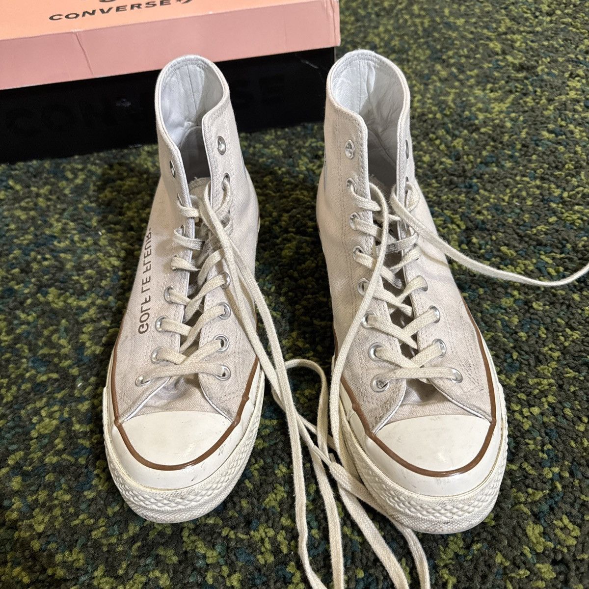 Golf le Fleur Golf le Fleur Converse Chuck Taylor Hi Parchment Size 8.5 US Size US 8.5 / EU 41-42 - 5 Thumbnail