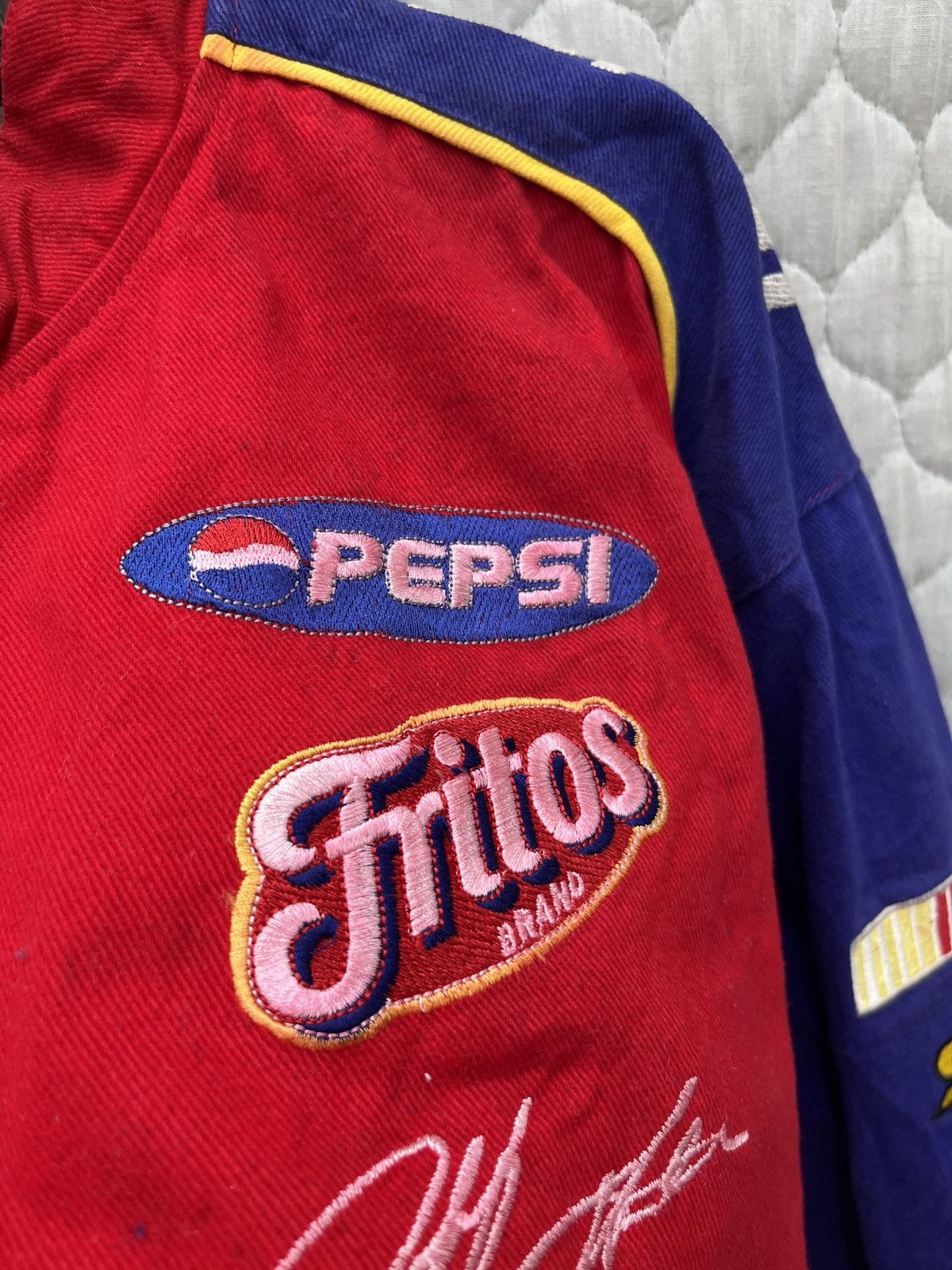 Jeff Hamilton 🔥🔥🔥STEALS JEFF HAMILTON NASCAR JACKET Size US L / EU 52-54 / 3 - 22 Thumbnail