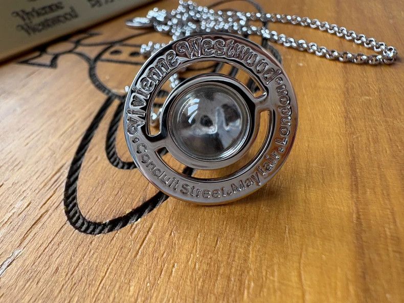 Vivienne Westwood Vivienne Westwood Transparent orb medium necklace Size ONE SIZE - 3 Thumbnail