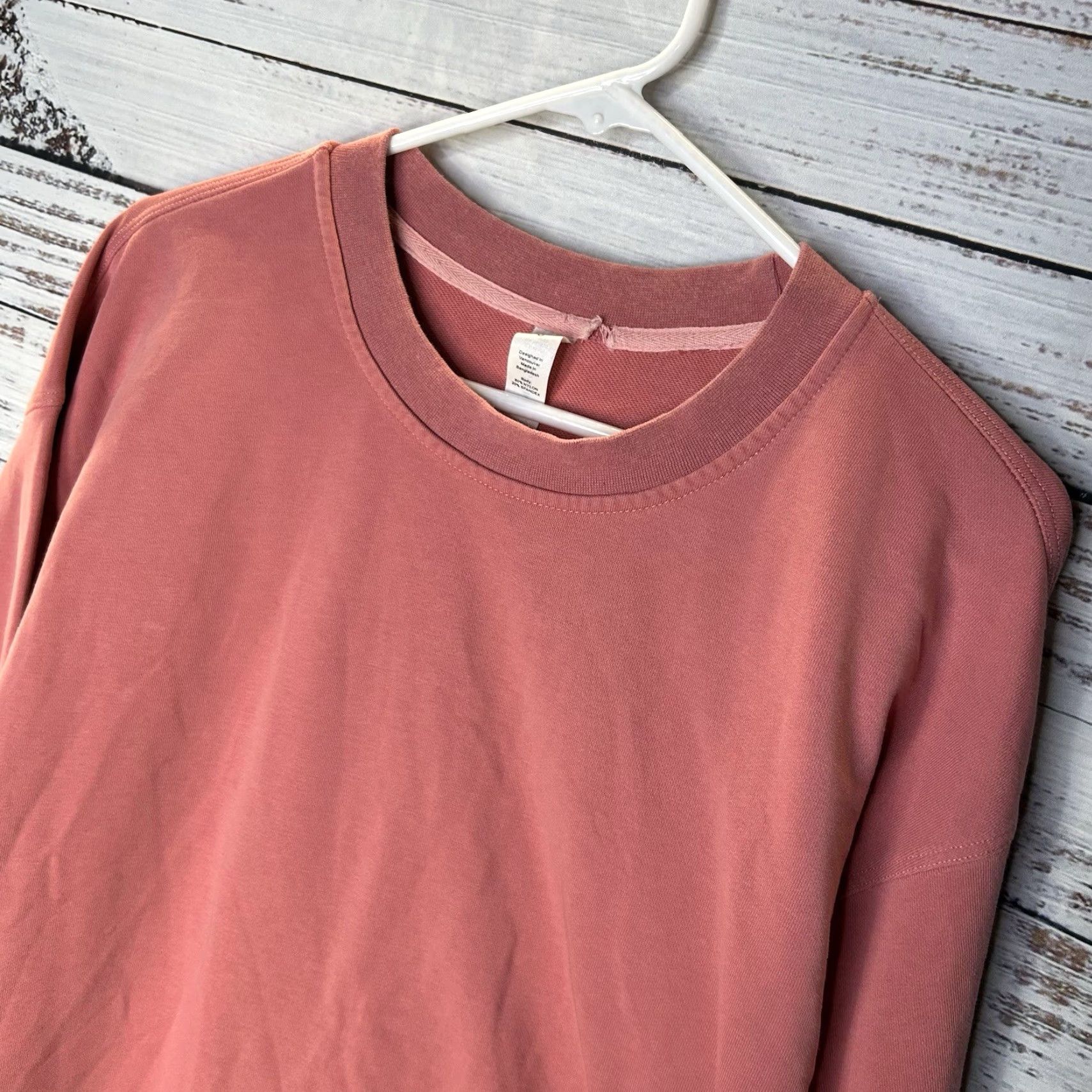 Lululemon Lululemon Sweatshirt Crew Neck Pink Women’s Size 6 Oversized Pullover Activewear Casual Shirt Womens Size M / US 6-8 / IT 42-44 - 6 Thumbnail