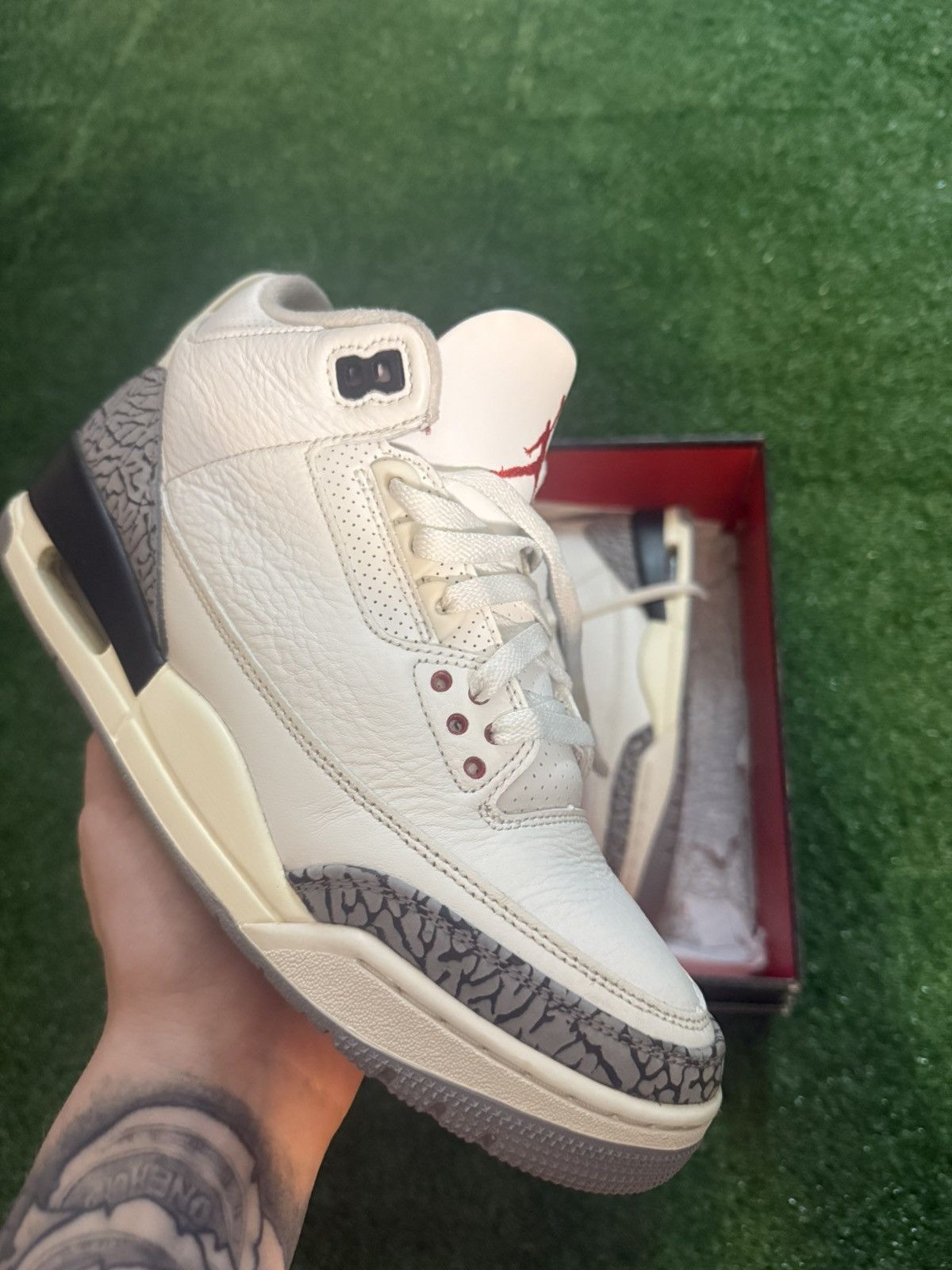 Nike Jordan 3 reimagined white cement Size US 9 / EU 42 - 1 Thumbnail