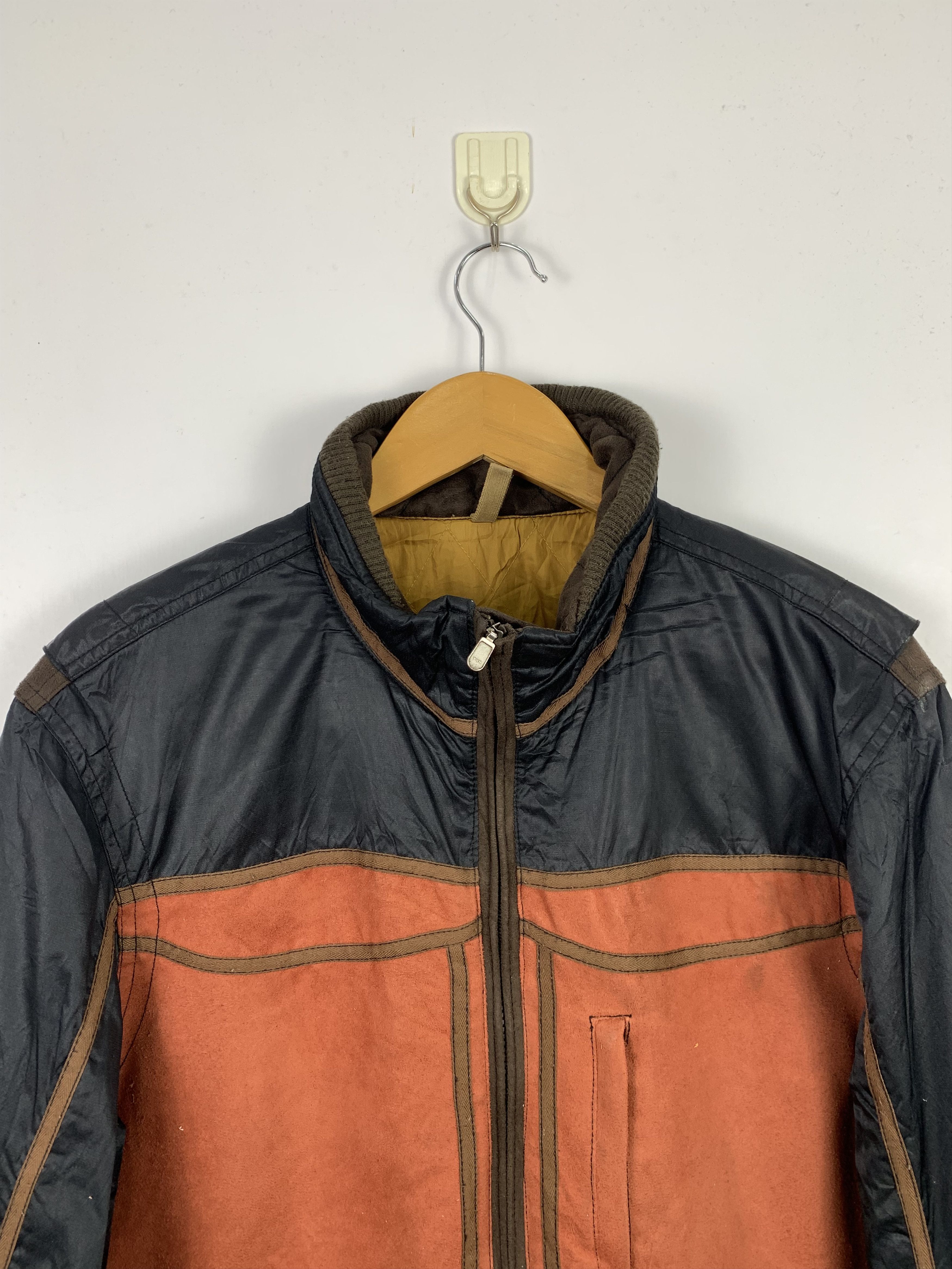 Japanese Brand × Vintage Vintage 90s Motorcycle Racing Riding Jacket J1308 Size US M / EU 48-50 / 2 - 2 Thumbnail