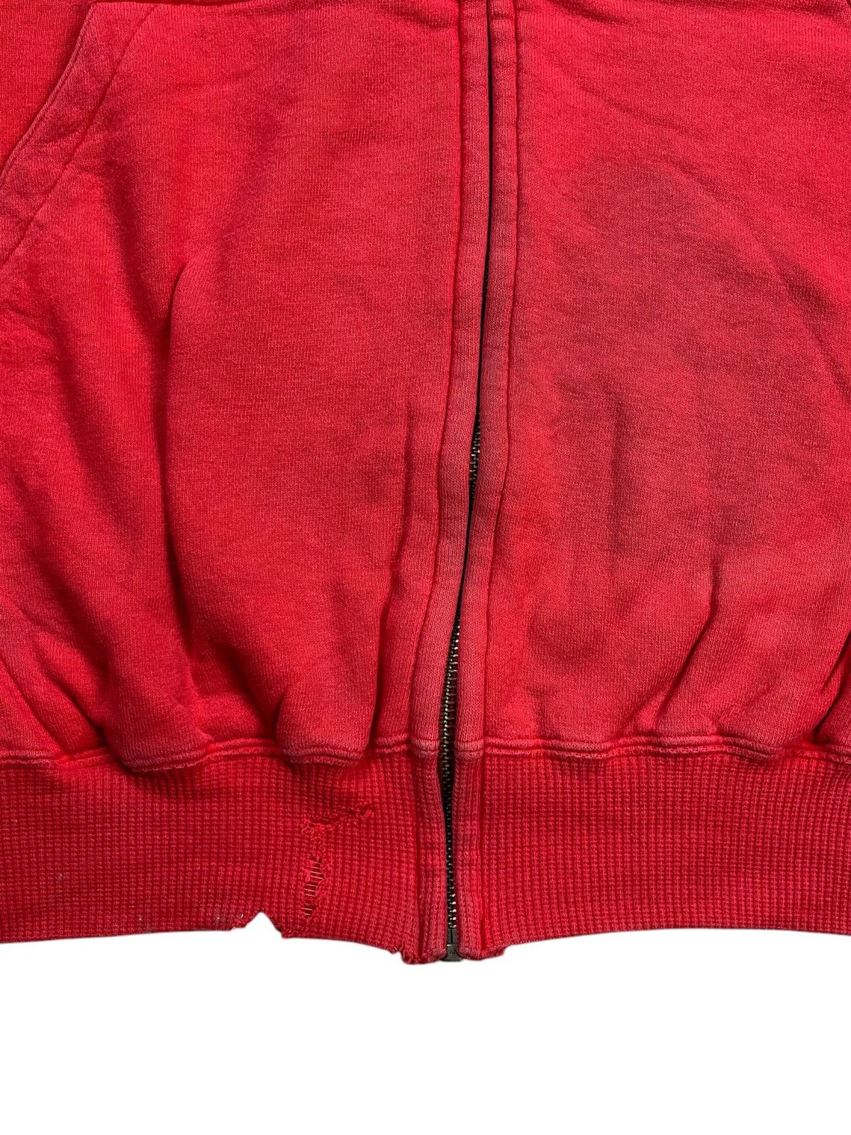 Japanese Brand 1980s Michiko London - Airport Sign Zip Hoodie Size US M / EU 48-50 / 2 - 6 Thumbnail