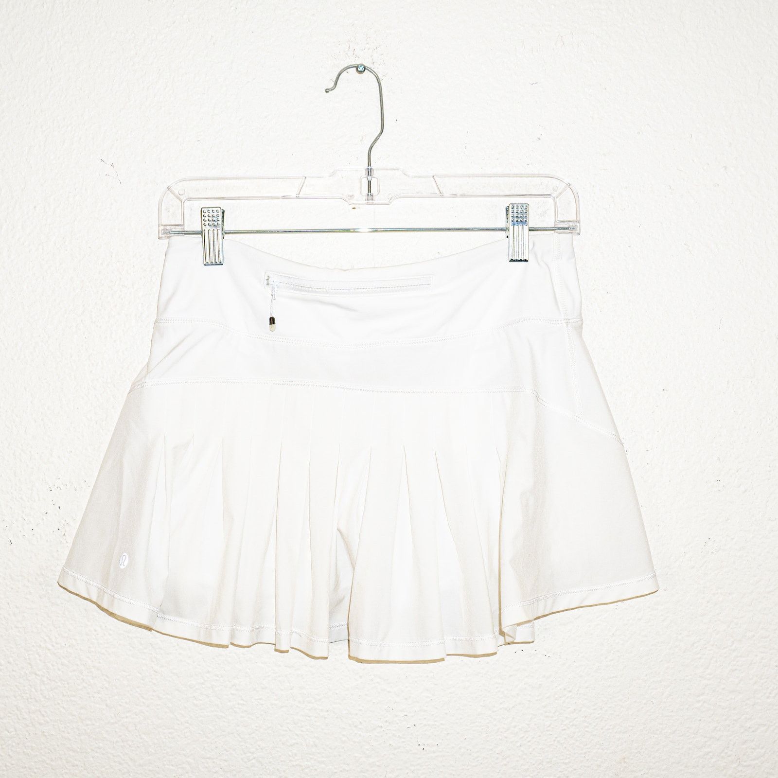 Lululemon Lululemon Run Speed Skirt Skorts in White pleated back 4 Size 27" / US 4 / IT 40 - 9 Thumbnail