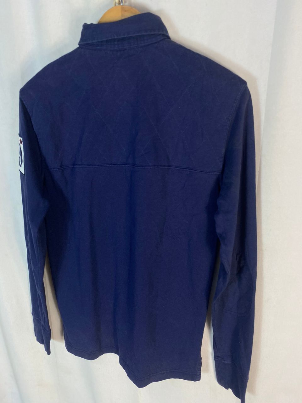 Beams Plus × Japanese Brand Beams polo rugby shirt with patches Size US S / EU 44-46 / 1 - 7 Thumbnail