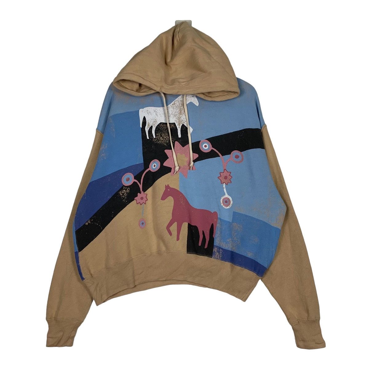 Polo Ralph Lauren Polo Ralph Lauren Horse Graphic Print Hoodies #0593-C28 Size US S / EU 44-46 / 1 - 4 Thumbnail