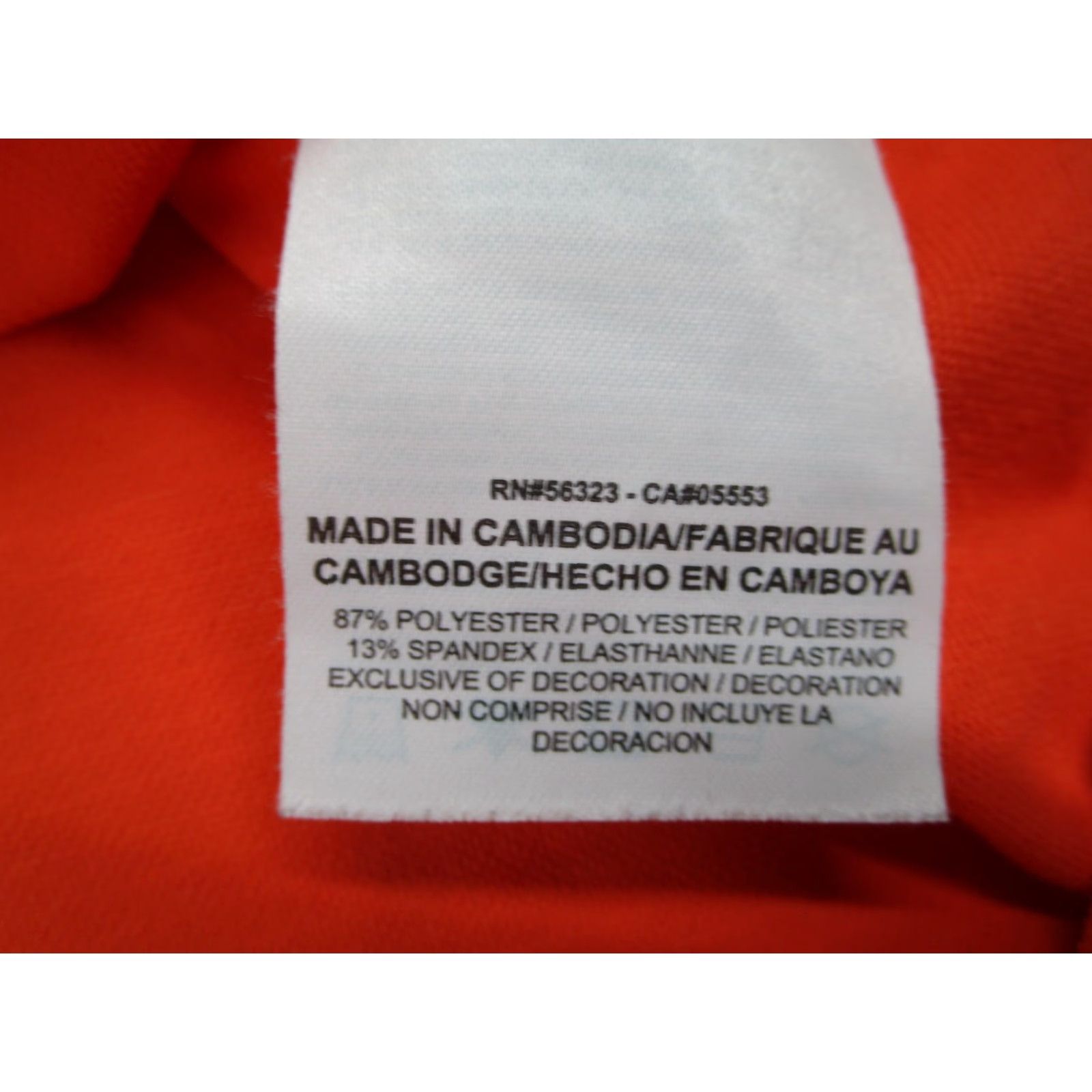 Nike Nike Polo Shirt Mens XL Orange Dri-FIT Tiger Woods Collection Golf Performance Striped Lightweight Moisture Wicking 605497-841 Size US XL / EU 56 / 4 - 4 Thumbnail
