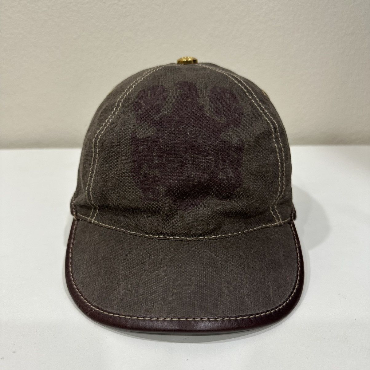 Gucci ‼️YES‼️ GUCCI BIG LOGO GG MONOGRAM CAP Size ONE SIZE - 1 Thumbnail