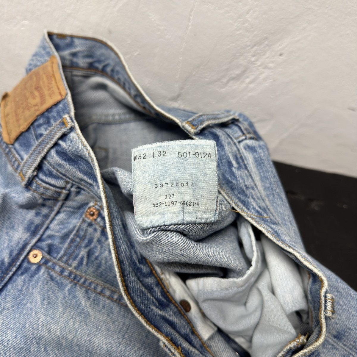Levi's 90s Levi's 501 Faded Distressed Jeans USA ERD Grunge Chrome Size US 32 / EU 48 - 13 Thumbnail