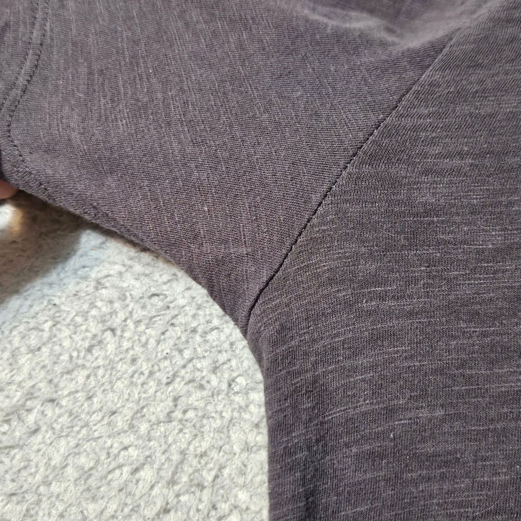 Vuori Vuori Shirt Mens Large Gray The Rise Tee Pima Cotton Pocket Athletic V182 Size US L / EU 52-54 / 3 - 6 Thumbnail