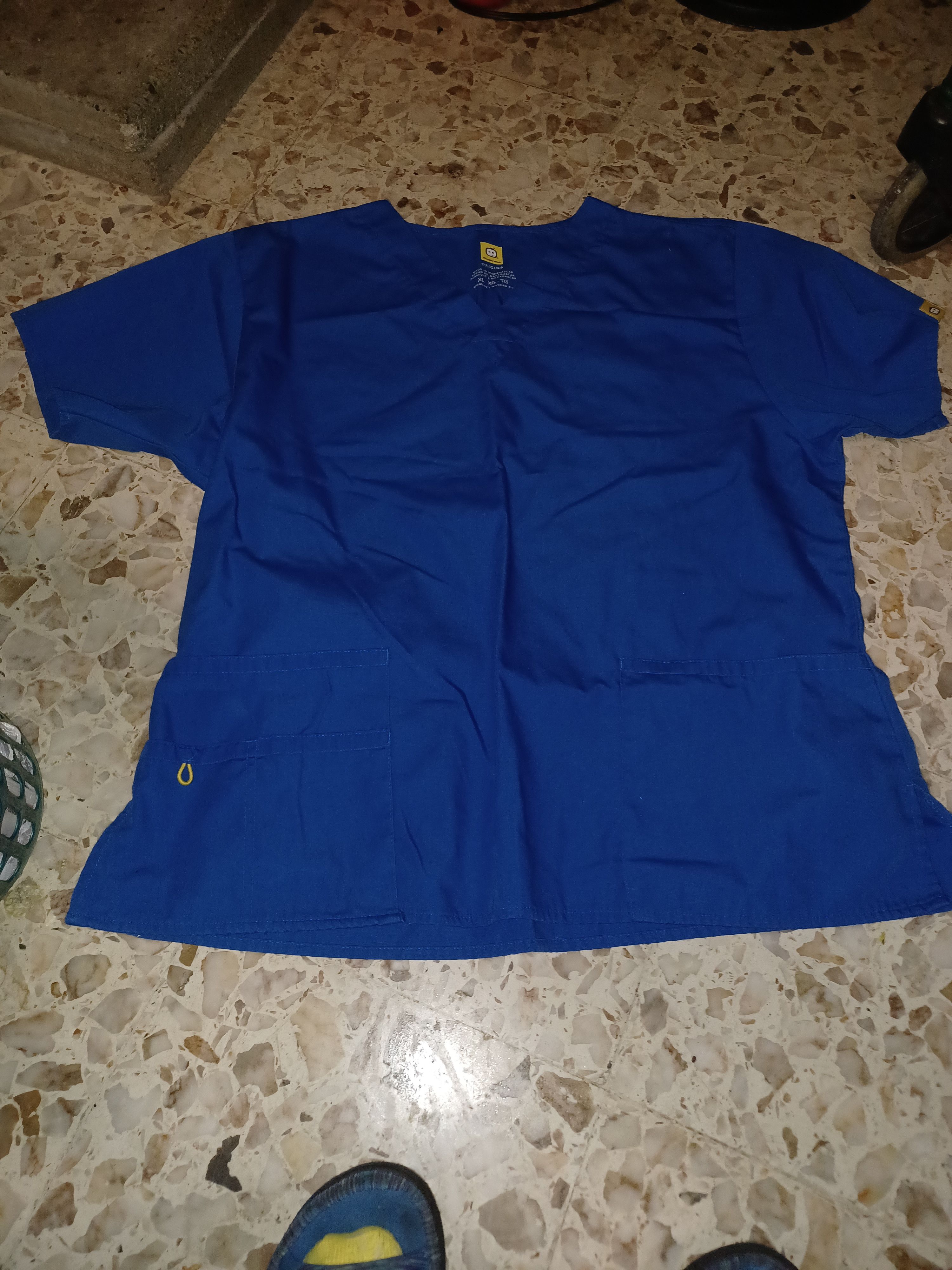 Other Wonder Wink Women's Scrub Top XL Royal Blue Size XL / US 12-14 / IT 48-50 - 1 Thumbnail