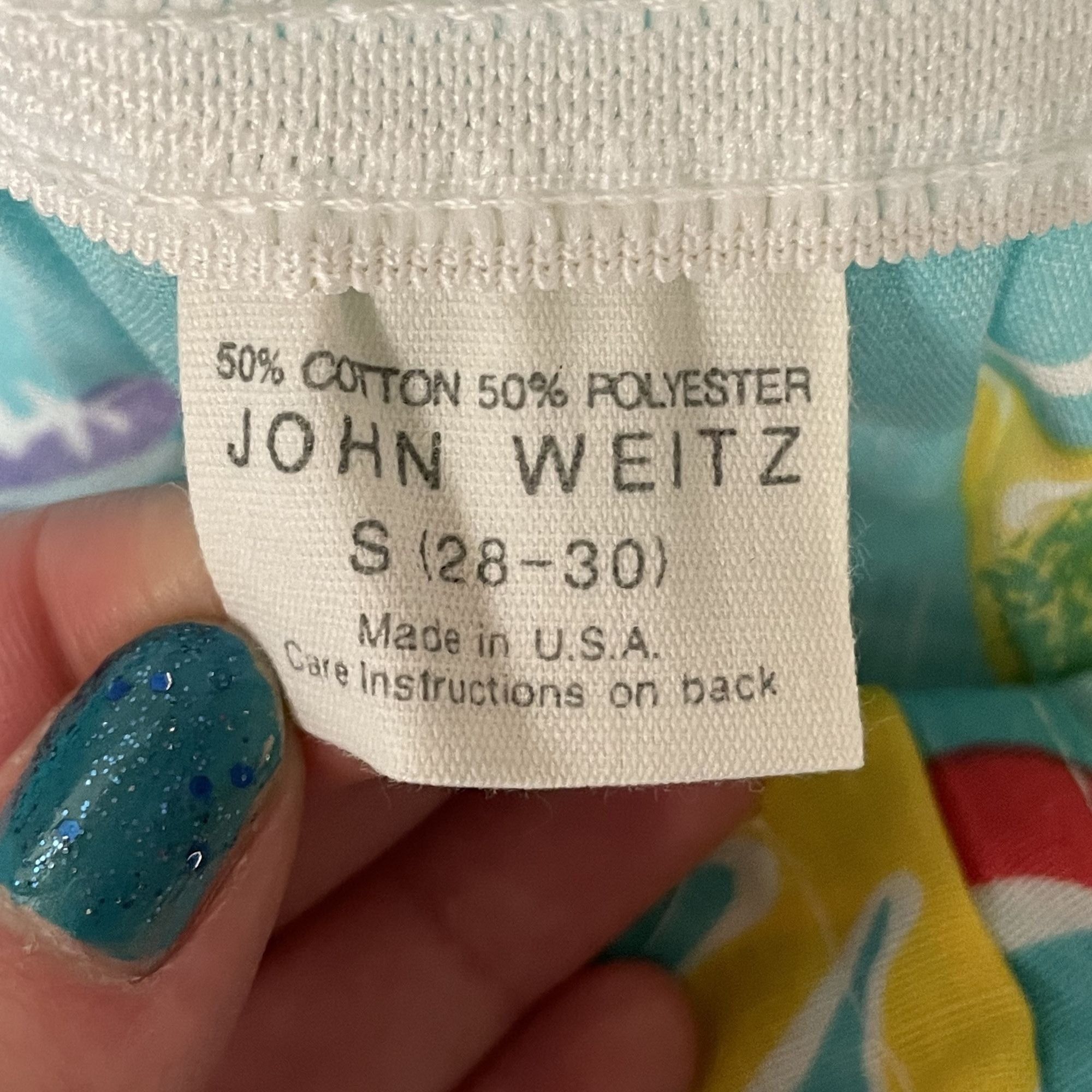 John Weitz NOS New Vtg John Weitz Aqua MARINE LIFE Fish BOXER Briefs Size US 26 / EU 42 - 5 Thumbnail
