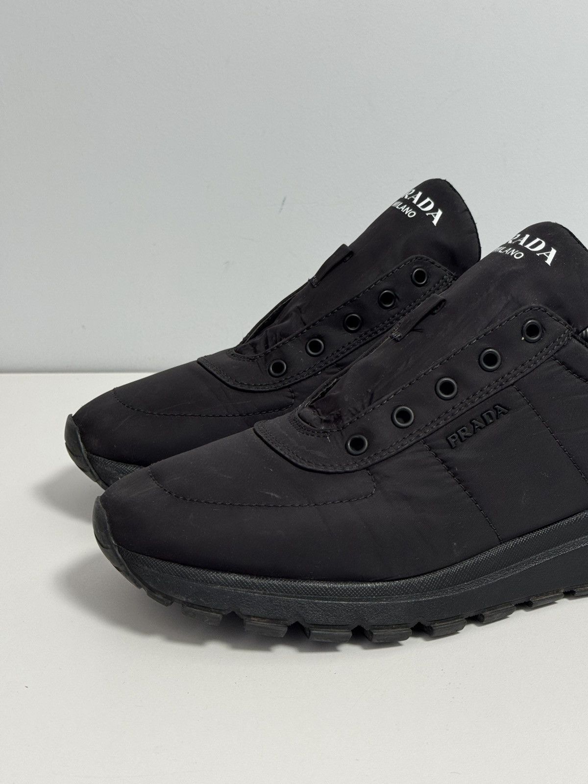 Prada PRADA Nylon PRAX Sneakers Men’s Size 10 Size US 10 / EU 43 - 3 Thumbnail