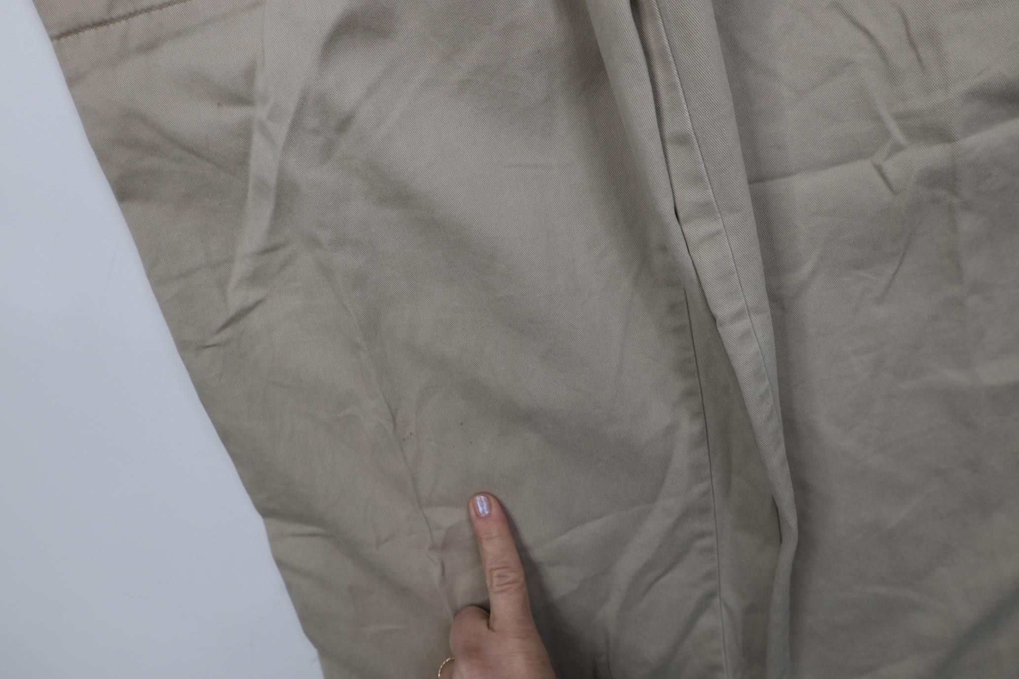 Express Vintage Y2K 2002 Express Baggy Wide Leg Cargo Pants Beige Size US 36 / EU 52 - 7 Thumbnail