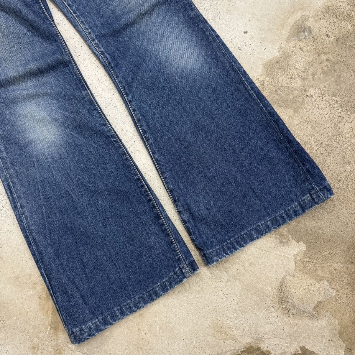 Edwin Vintage Late 80s Edwin Scovill Flare Denim Pants Size US 29 - 5 Thumbnail