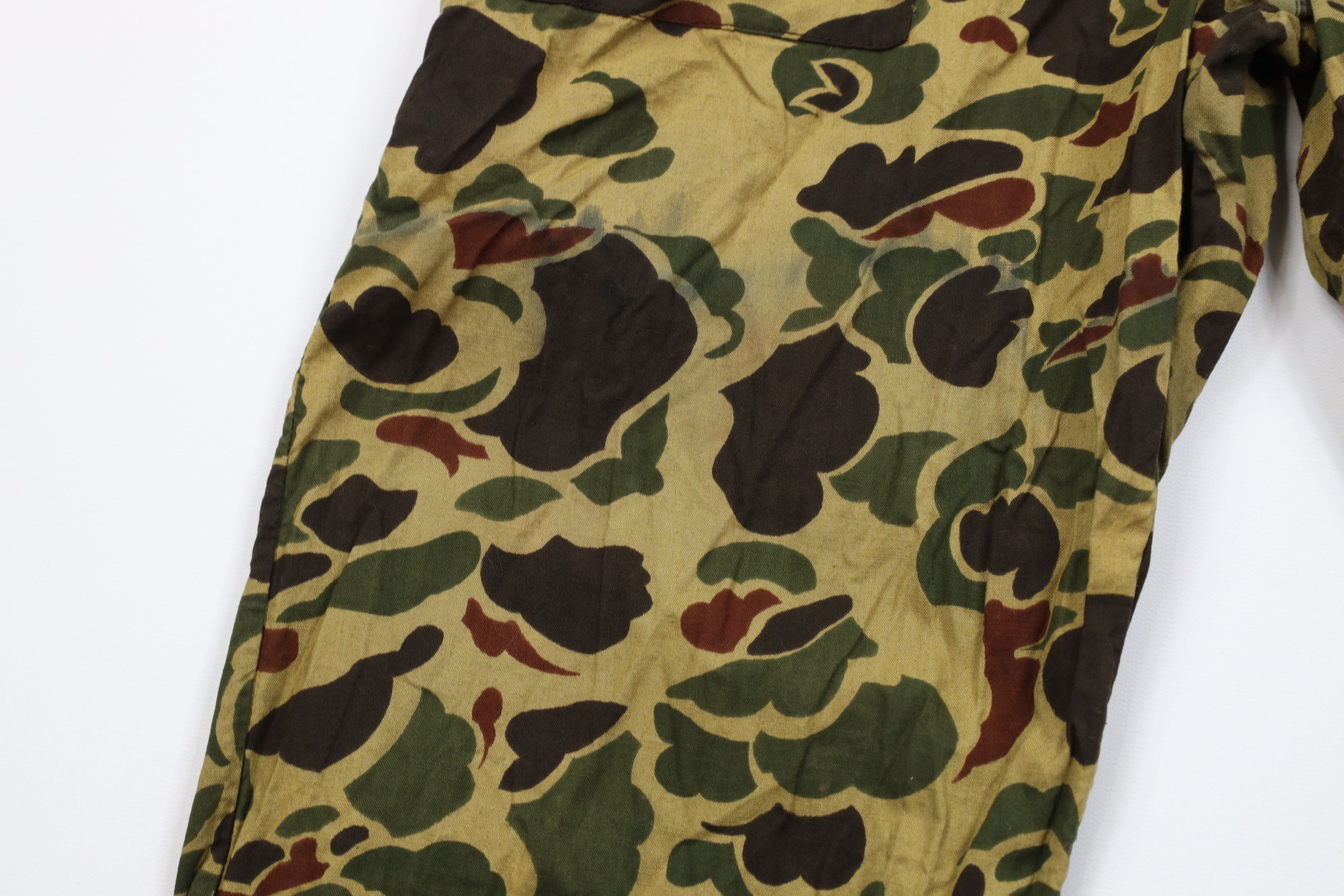 Vintage Vintage 70s Streetwear Frogskin Camouflage Wide Leg Pants Size US 36 / EU 52 - 6 Thumbnail