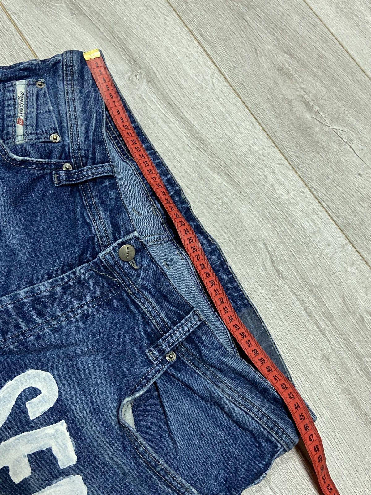 Diesel Diesel spell out big logo painted logo jeans pants Size US 38 / EU 54 - 16 Thumbnail