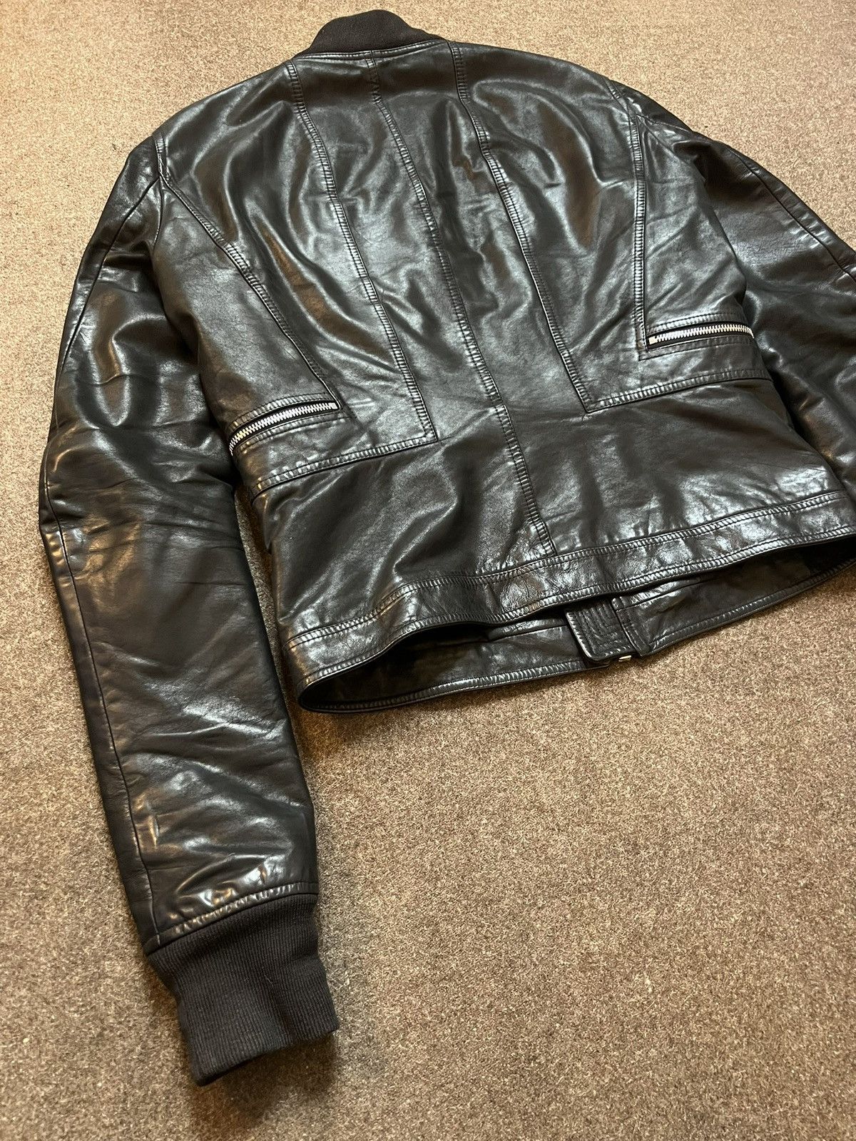 Rick Owens Rick Owens FW17 Geo Harness Leather Jacket Size US M / EU 48-50 / 2 - 7 Thumbnail