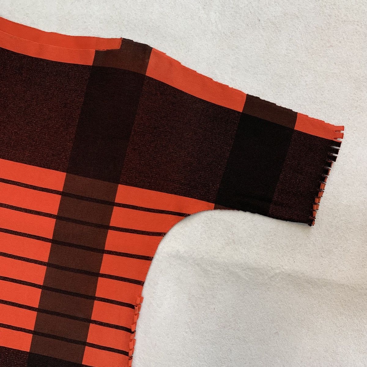 Issey Miyake Issey Miyake A-POC AW2013 Geometric Check Dress Size M / US 6-8 / IT 42-44 - 2 Thumbnail