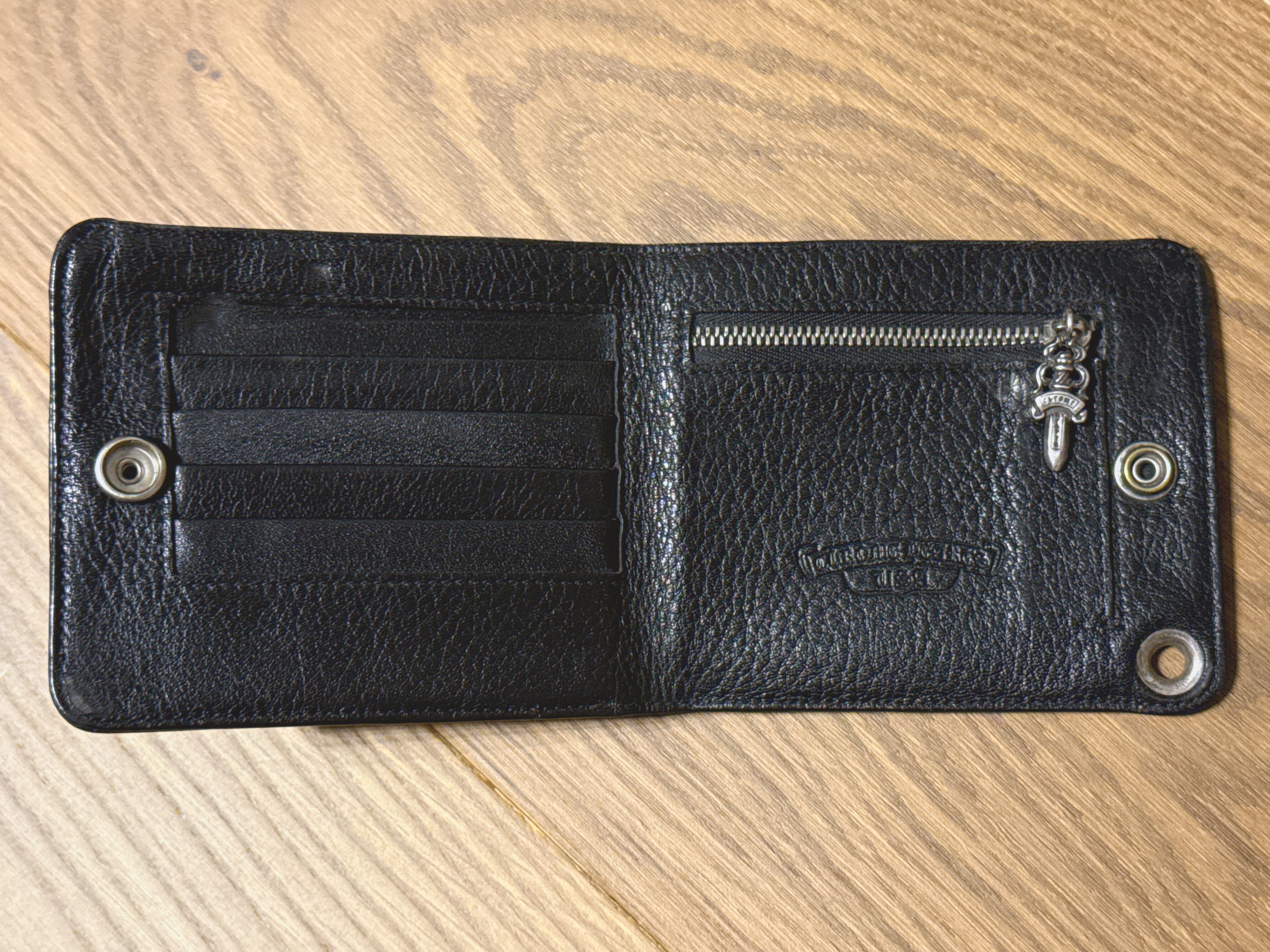 Chrome Hearts Rare Chrome hearts Black Alligator Leather Wallet Size ONE SIZE - 11 Thumbnail