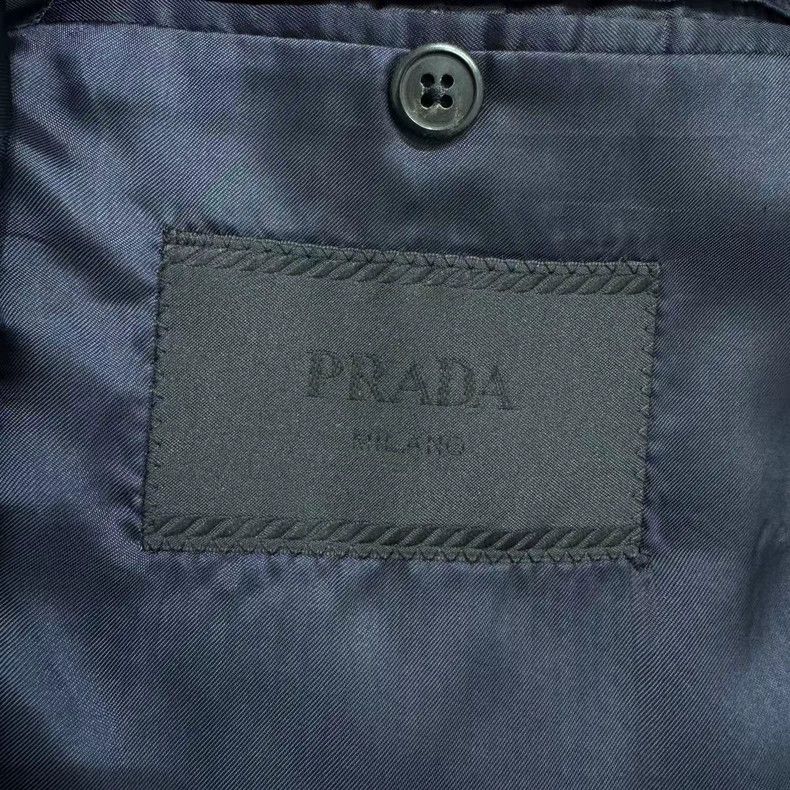 Prada Prada Blue striped suit 2502-Nextarrow Size 52R - 5 Thumbnail