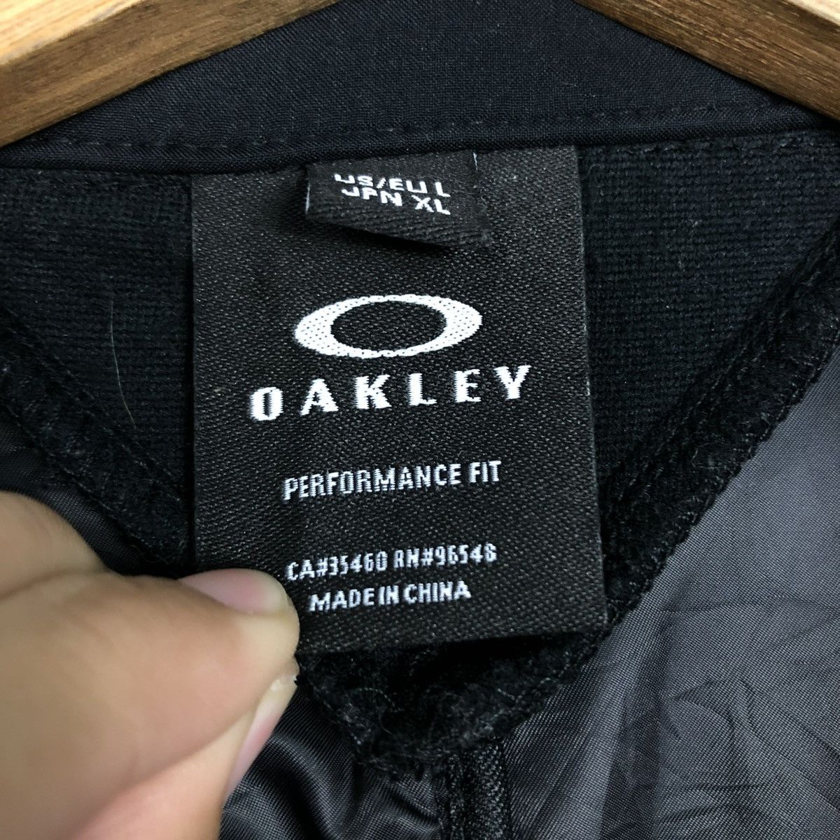Oakley 🔥RICH BLACK CHORE JACKET OAKLEY PERFORMANCE FIT Size US L / EU 52-54 / 3 - 19 Thumbnail