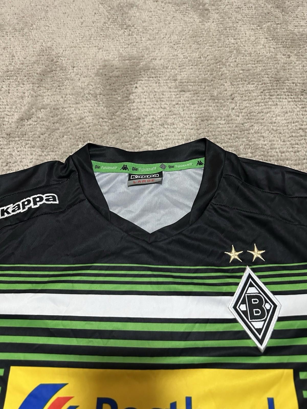 Kappa 2013/14 Borussia Monchengladbach Soccer Football JerseyShirt Size US L / EU 52-54 / 3 - 3 Thumbnail