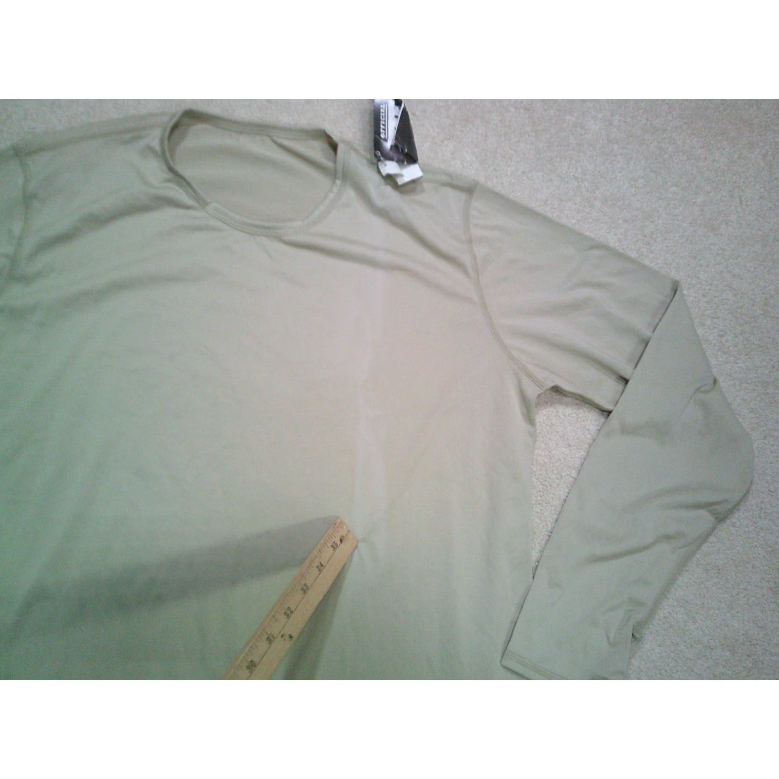 Layer 8 Polartec Power Dry Base Layer Shirt Mens Medium Beige M Long Sleeve Moisture Wicking Thermal Military 90s? Size US M / EU 48-50 / 2 - 3 Thumbnail