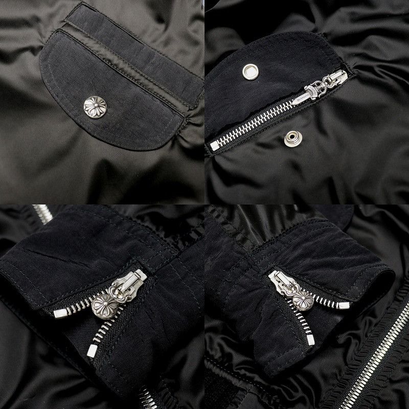 Chrome Hearts Chrome Hearts MA-1 Bomber Jacket Size US S / EU 44-46 / 1 - 10 Thumbnail