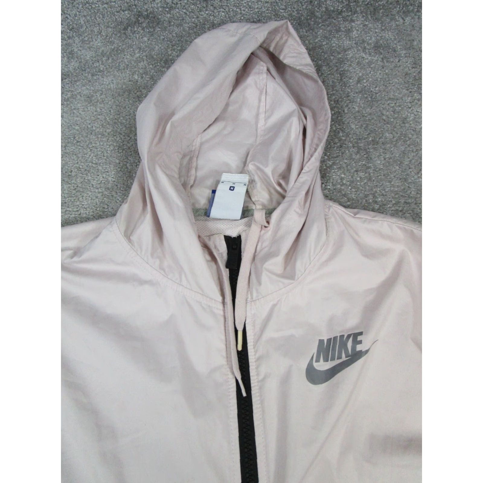 Nike Nike Jacket Medium Pink Black Full Zip Womens Size M / US 6-8 / IT 42-44 - 2 Thumbnail