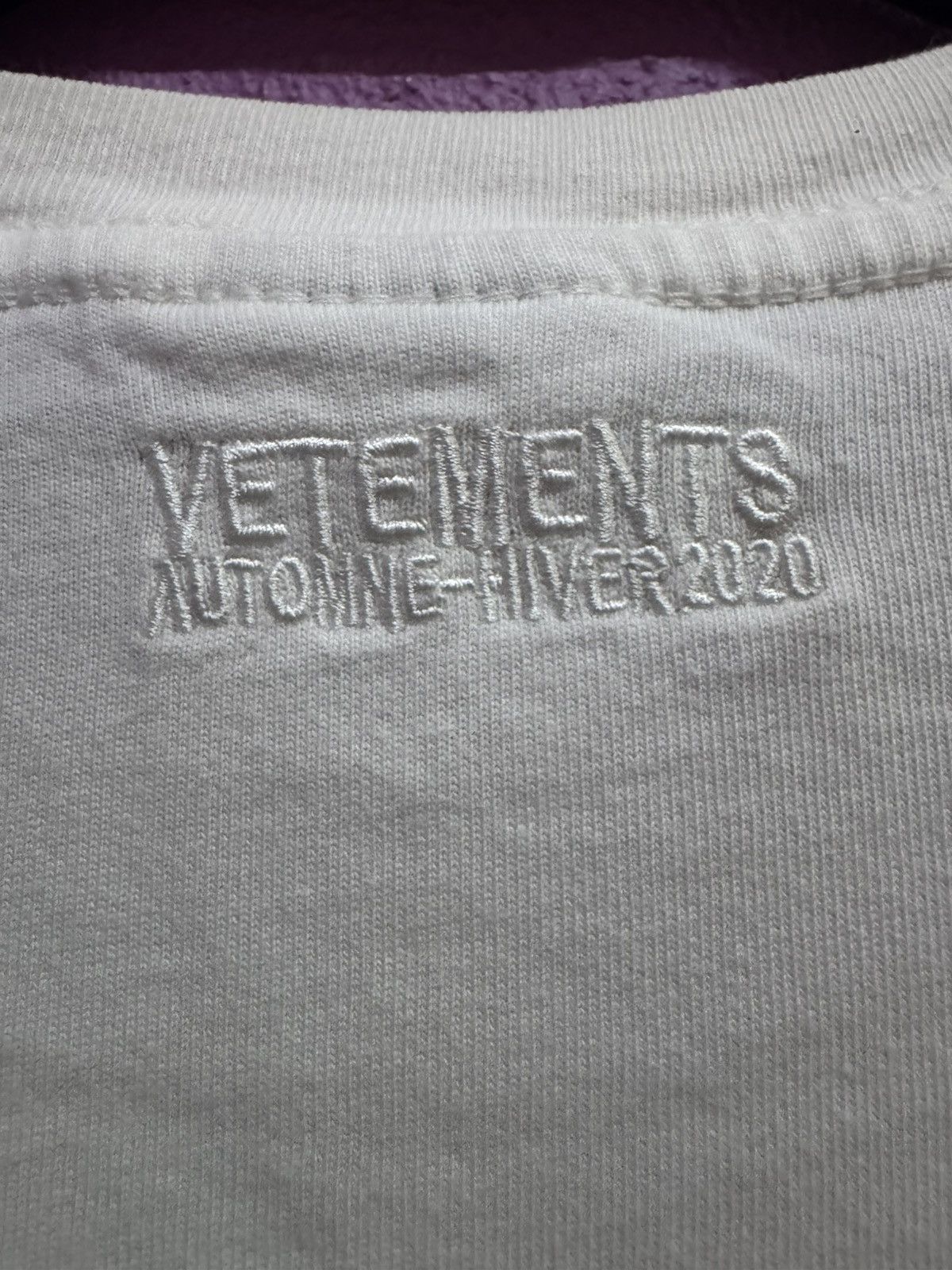 Vetements Vetements Automne - Hiver 2020 Tee Size US XL / EU 56 / 4 - 5 Thumbnail