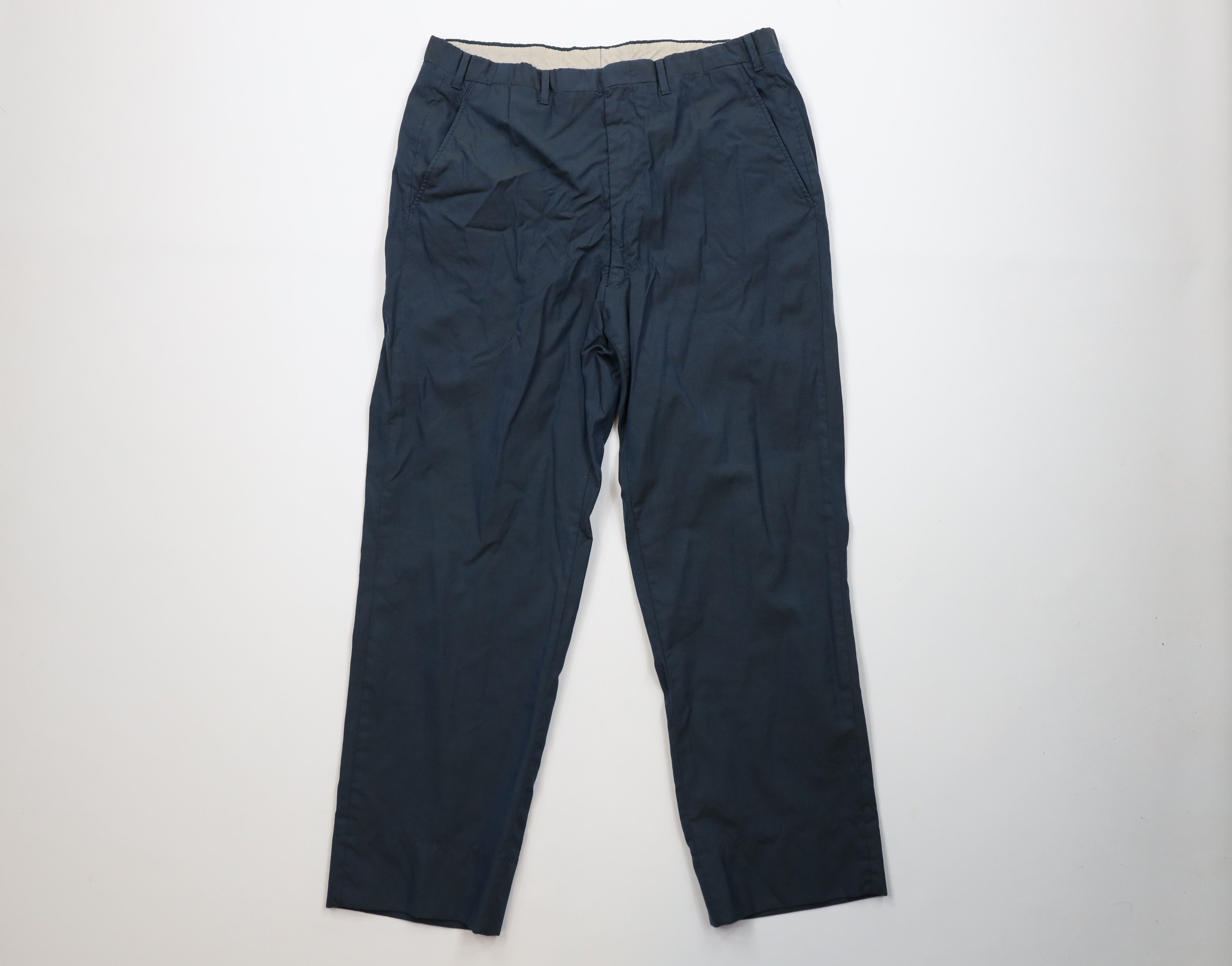 Vintage Vintage 50s 60s Rockabilly Gabardine Chino Pants Trousers Size US 34 / EU 50 - 1 Thumbnail