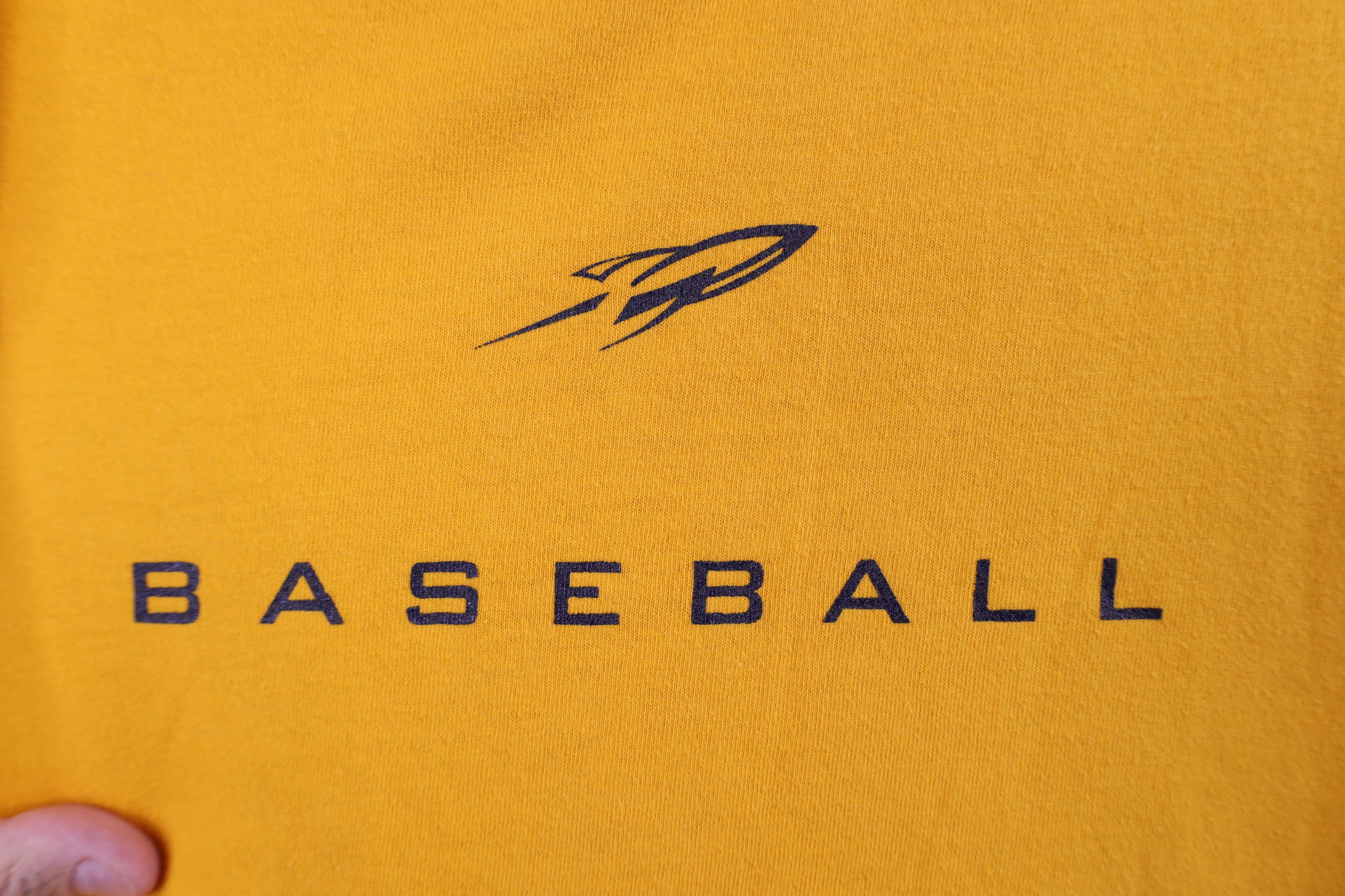 Vintage Vintage 90s Issued University of Toledo Baseball T-Shirt Size US XXL / EU 58 / 5 - 4 Thumbnail