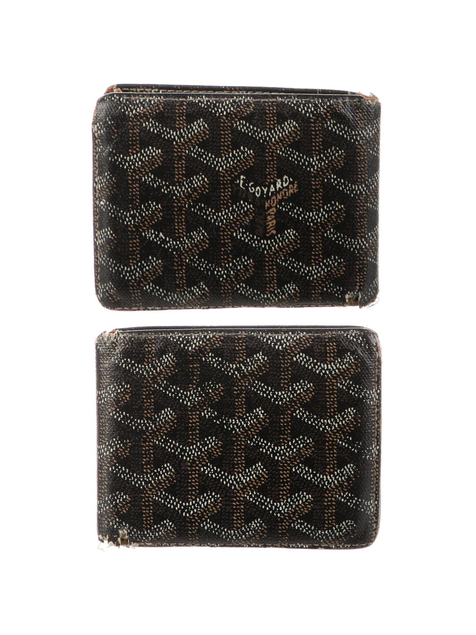 Goyard Print Bifold Wallet