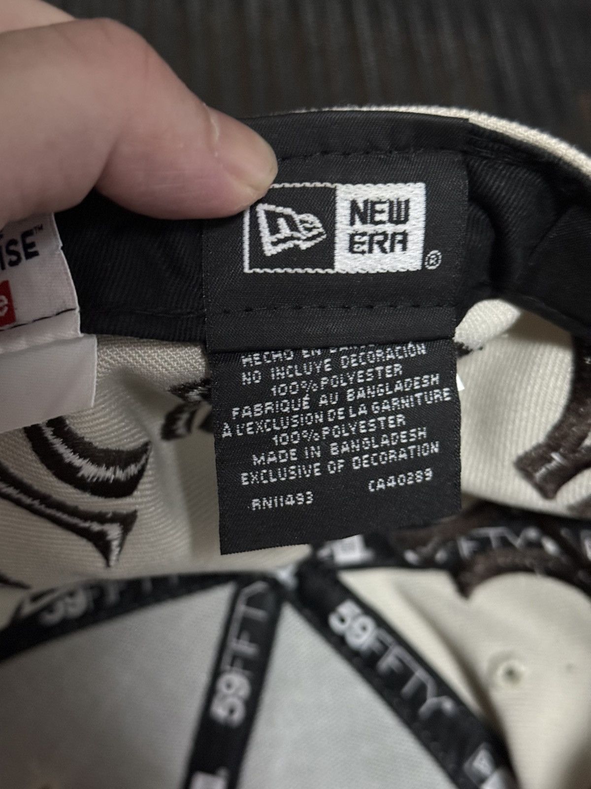 New York Yankees × Supreme Supreme yankees box logo new era tan 7 5/8 Size ONE SIZE - 5 Thumbnail