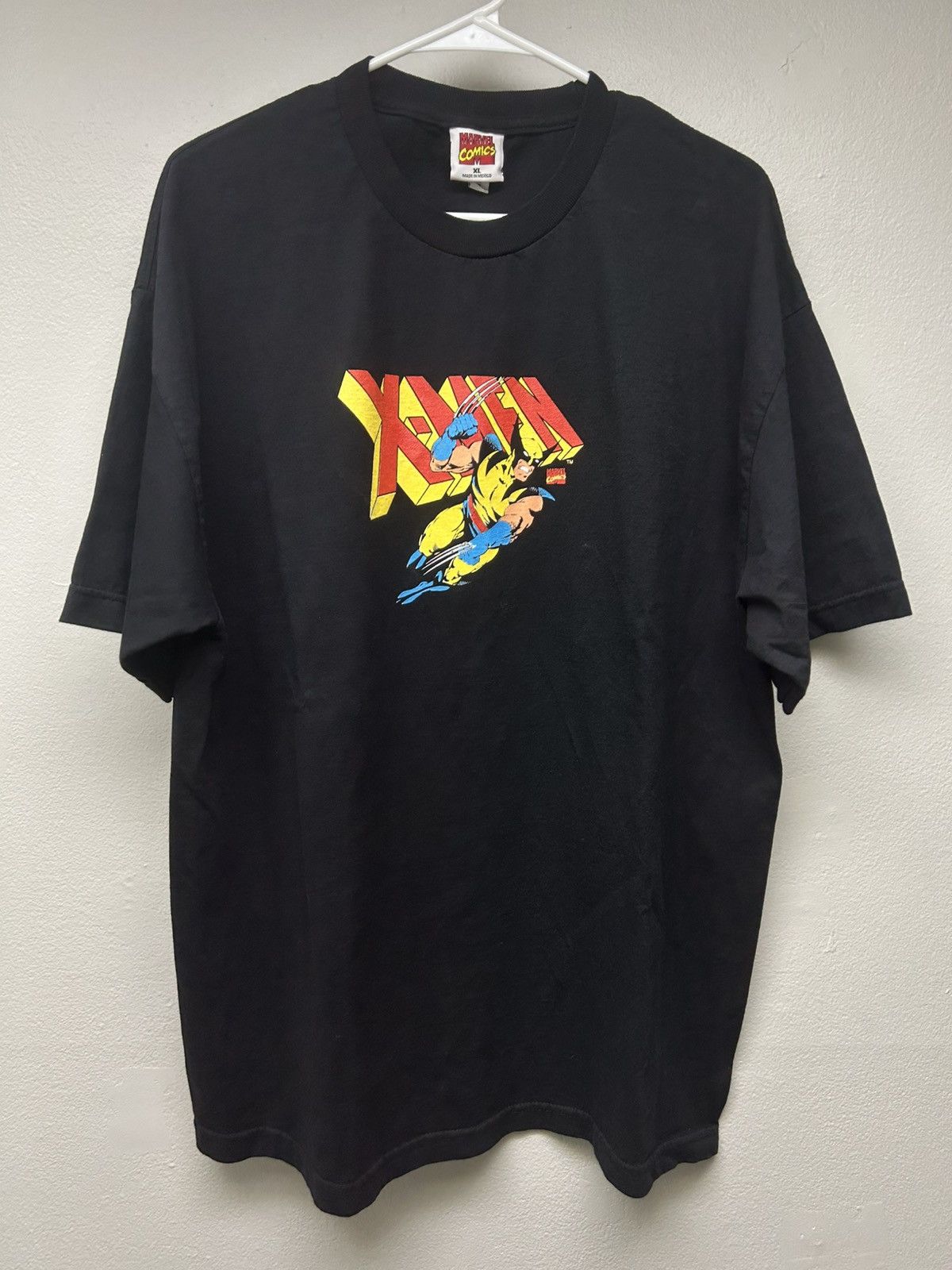 Marvel Comics Vintage Marvel Comics X-Men Graphic Black Tshirt Size US XL / EU 56 / 4 - 1 Thumbnail