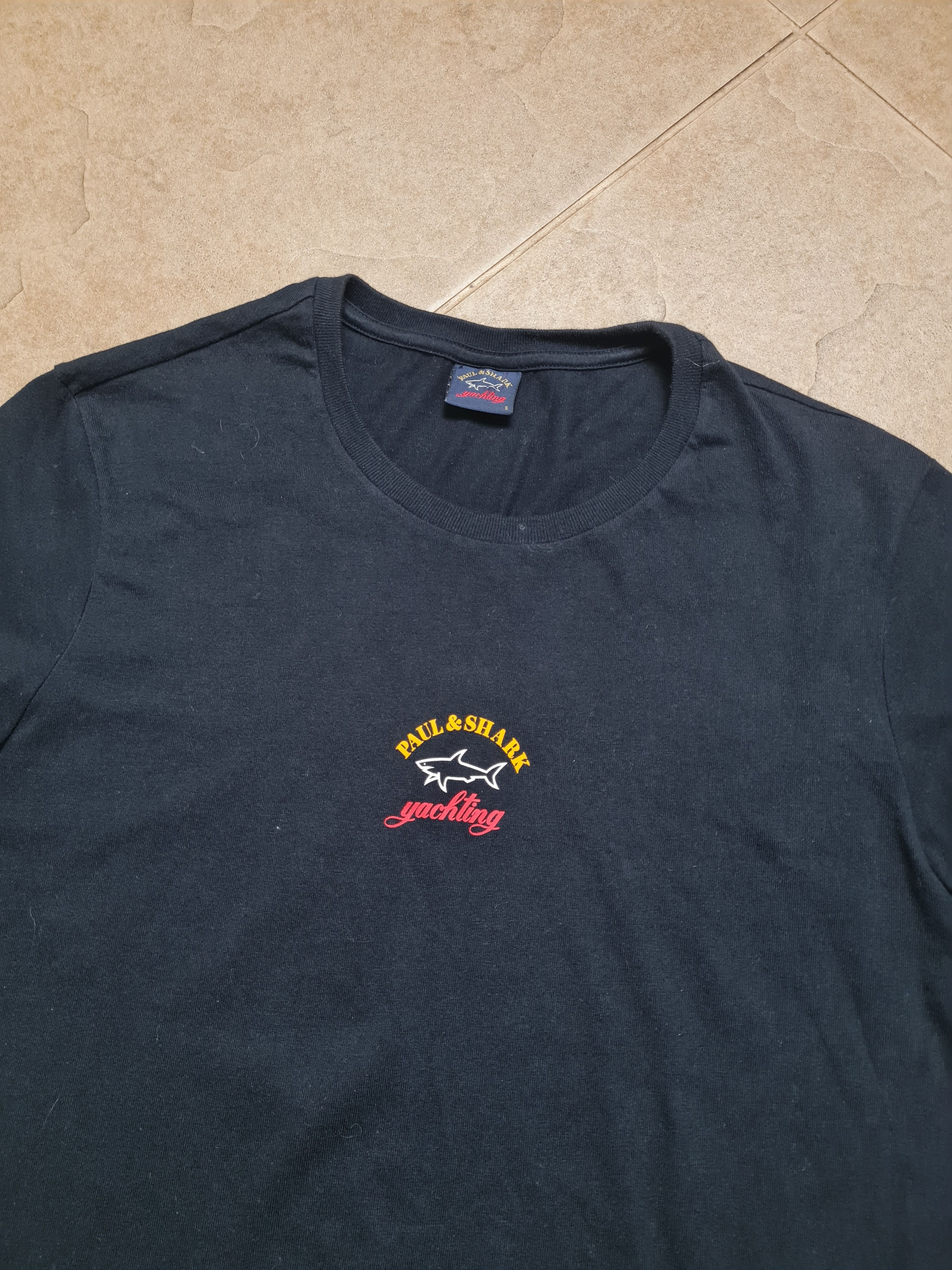 Paul & Shark Paul & Shark Yachting Men's T-Shirt Black Embroidered Logo Size US S / EU 44-46 / 1 - 10 Thumbnail