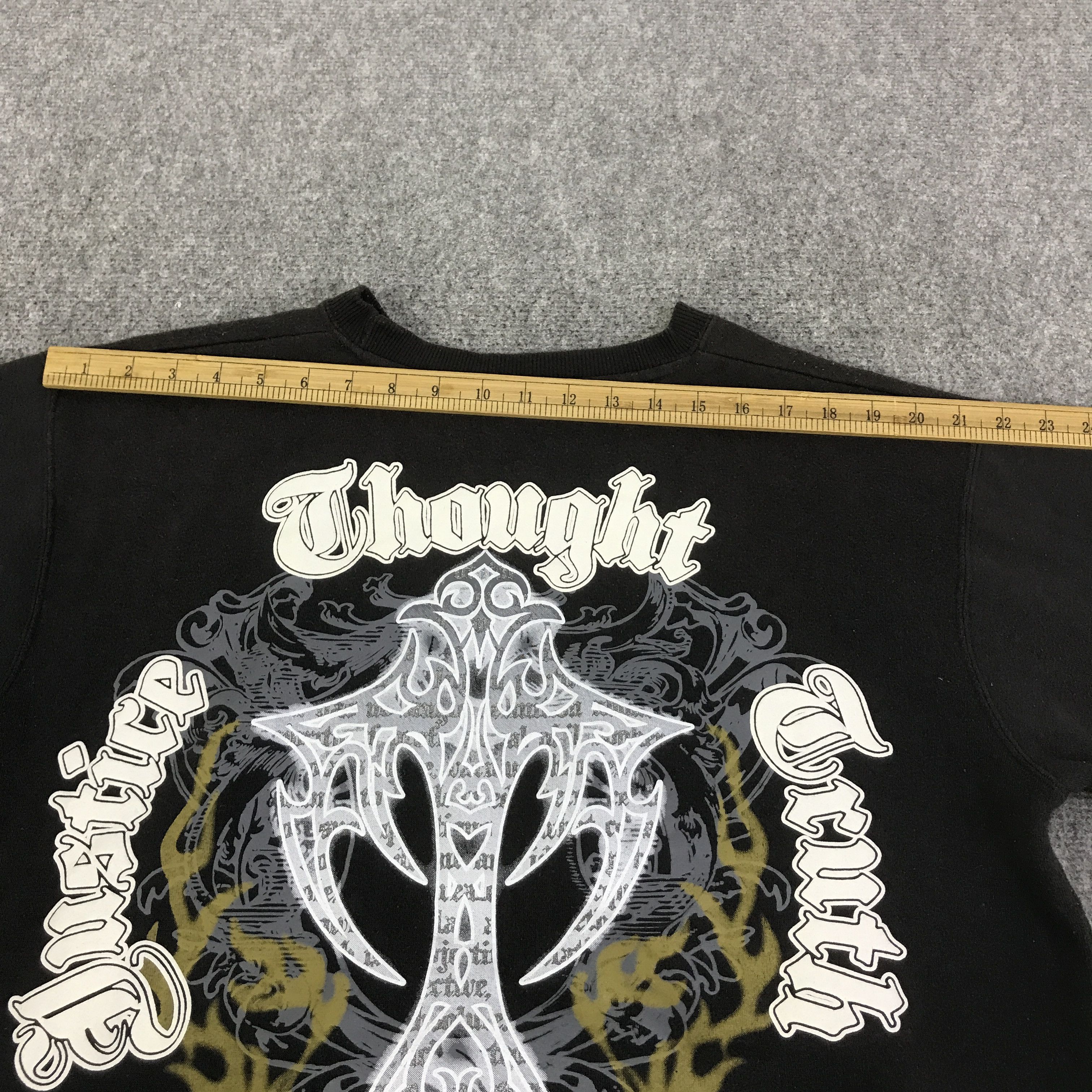 Japanese Brand grand cross punk Japan style gothic sweatshirt K101B10 Size US L / EU 52-54 / 3 - 6 Thumbnail
