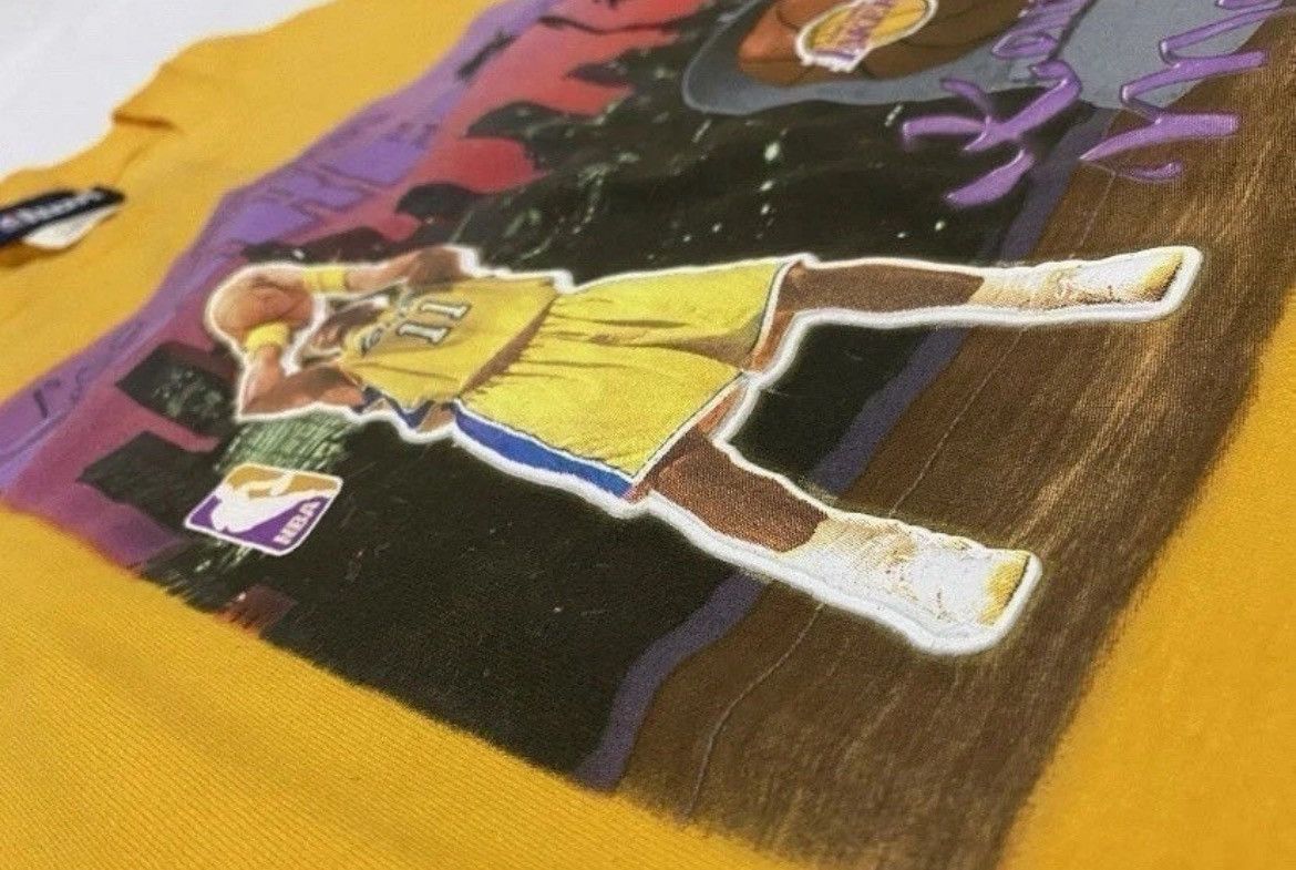 NBA × Vintage Vintage Official NBA LA Lakers Karl Malone Shirt Men’s L NWT Size US L / EU 52-54 / 3 - 5 Thumbnail
