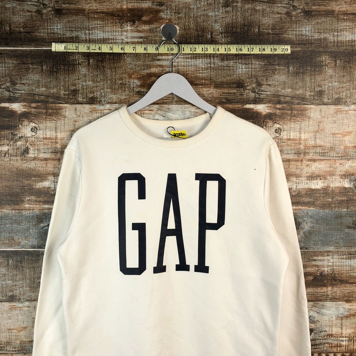 Gap × Vintage Gap vintage White Sweatshirt #A2230 Size US S / EU 44-46 / 1 - 2 Thumbnail