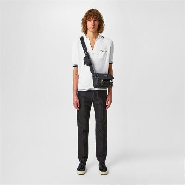 Prada PRADA Intarsia Polo Shirt Size US L / EU 52-54 / 3 - 5 Thumbnail